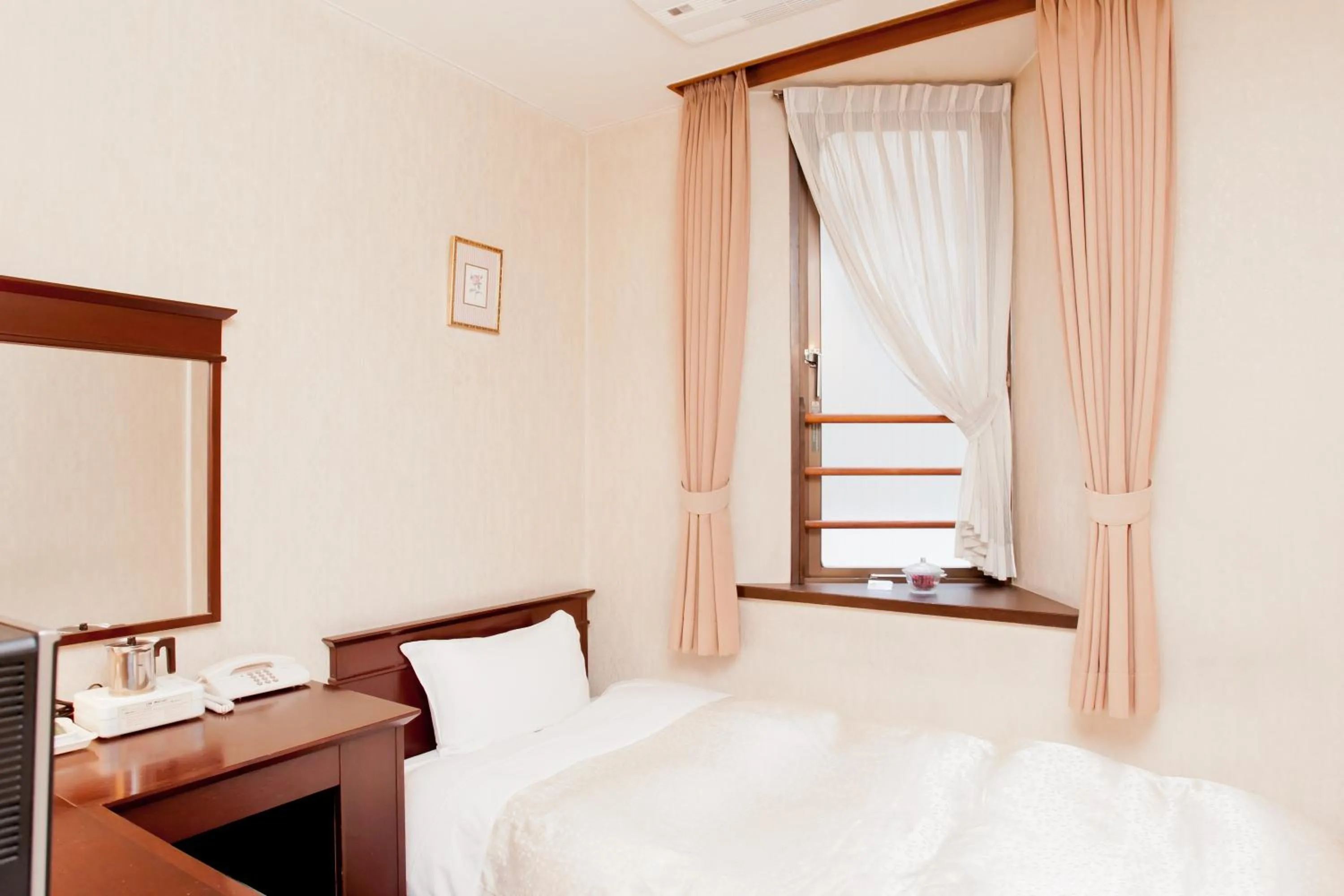 Bed in Hotel Hanakomichi