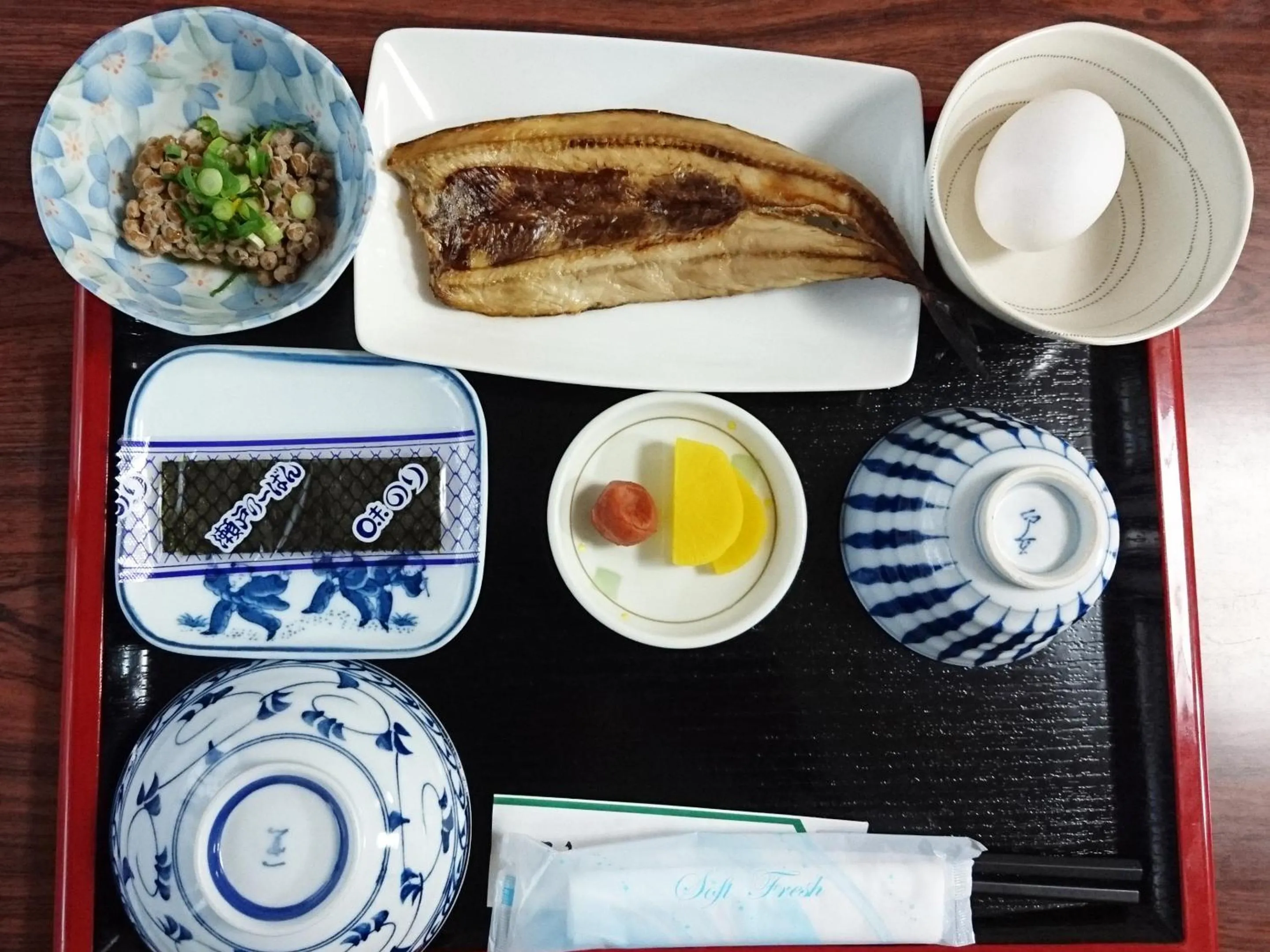 Breakfast in Imazato Ryokan