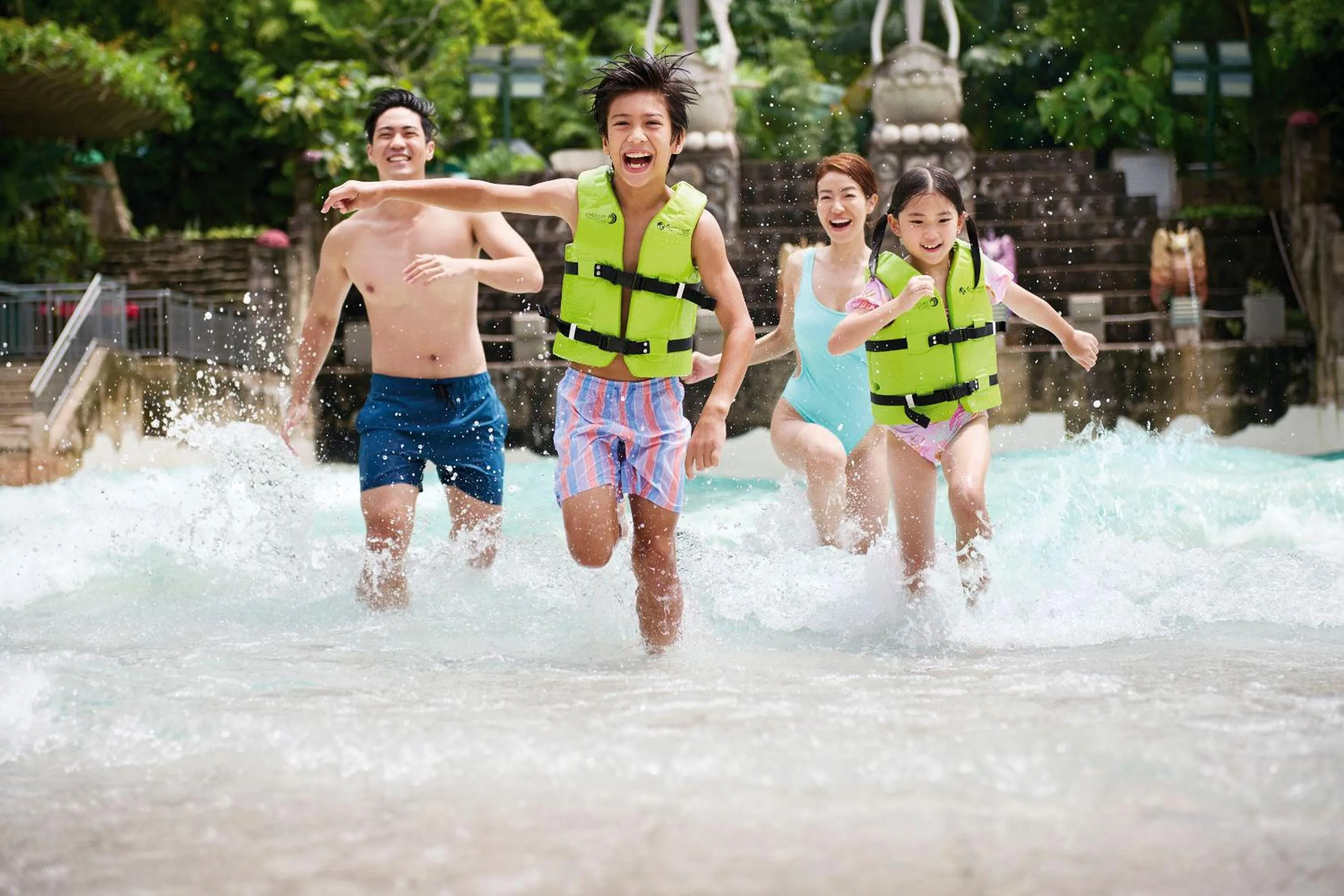 Aqua park in Resorts World Sentosa - Equarius Hotel