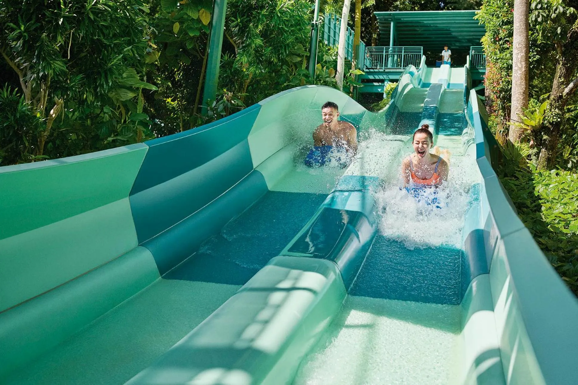 Aqua park in Resorts World Sentosa - Equarius Hotel