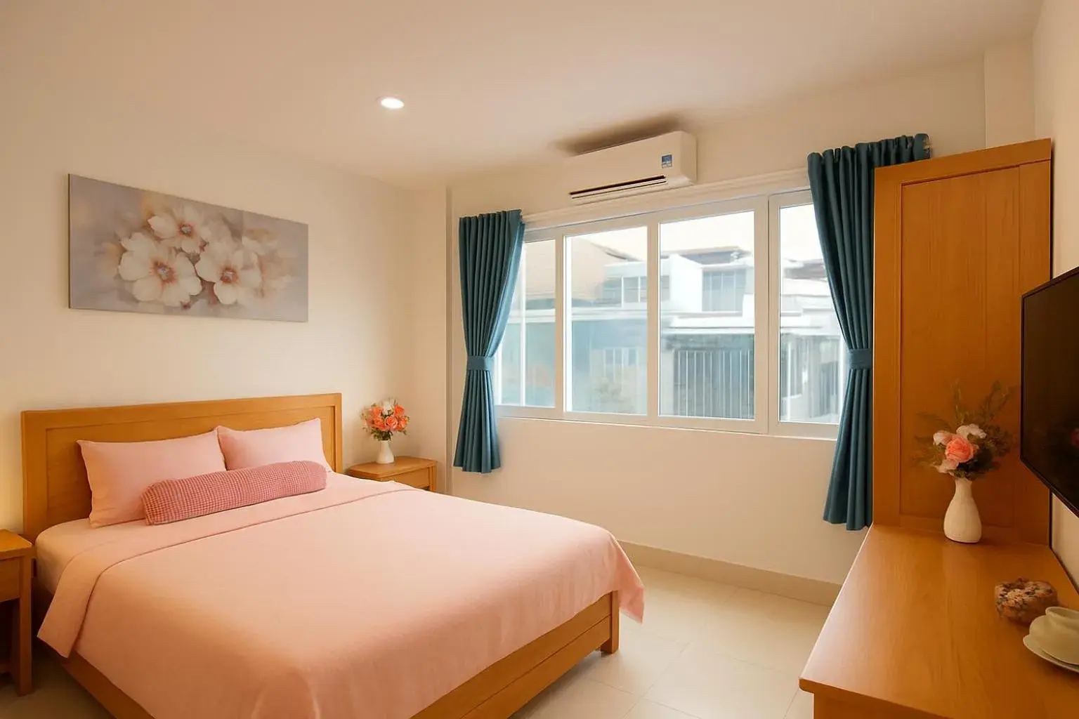 Bed in Phan Anh Hotel - Bui Vien Walking Street Bed in Phan Anh Hotel - Bui Vien Walking Street