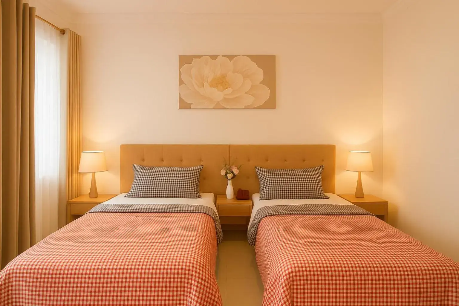 Bed in Phan Anh Hotel - Bui Vien Walking Street Bed in Phan Anh Hotel - Bui Vien Walking Street