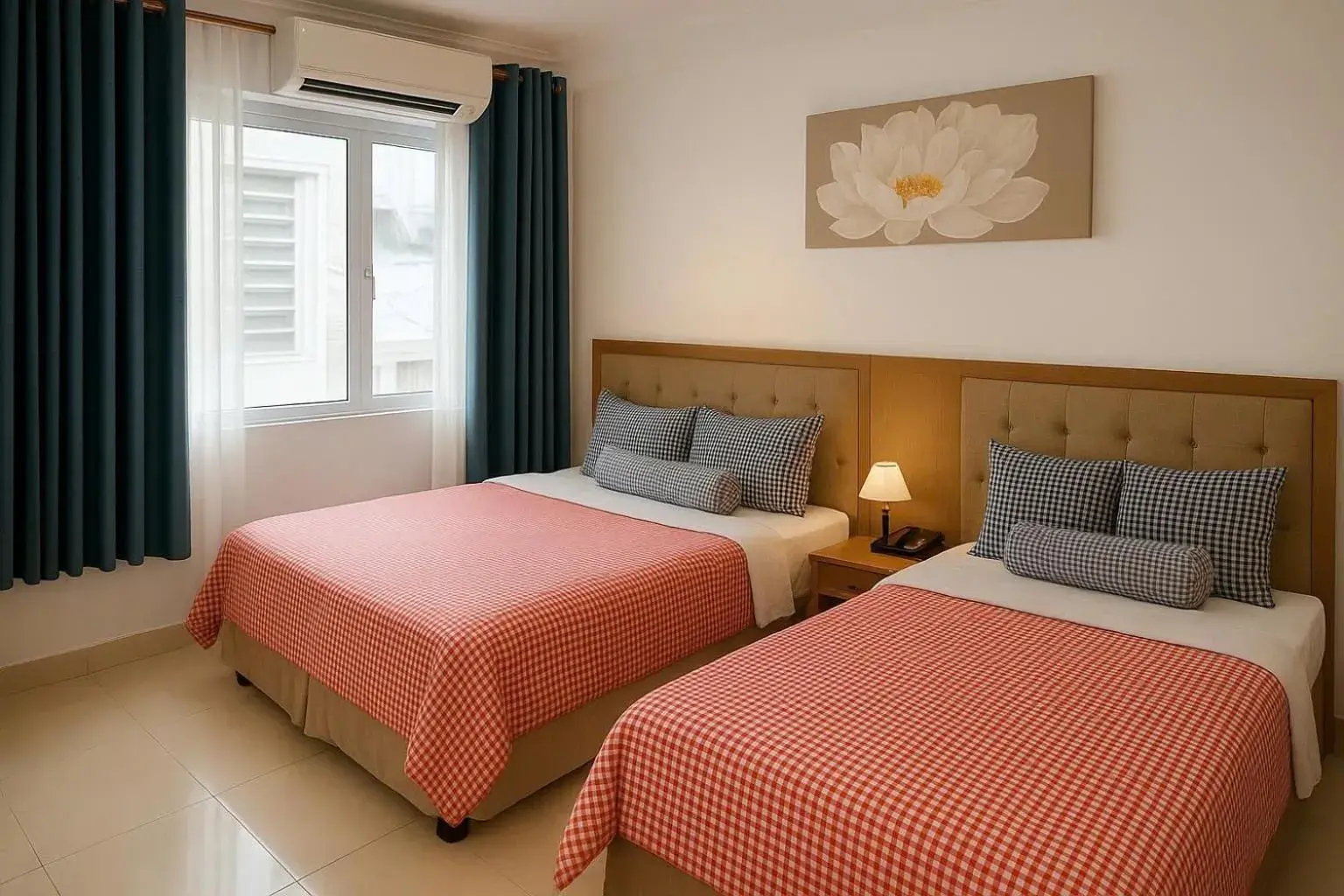 Bed in Phan Anh Hotel - Bui Vien Walking Street Bed in Phan Anh Hotel - Bui Vien Walking Street