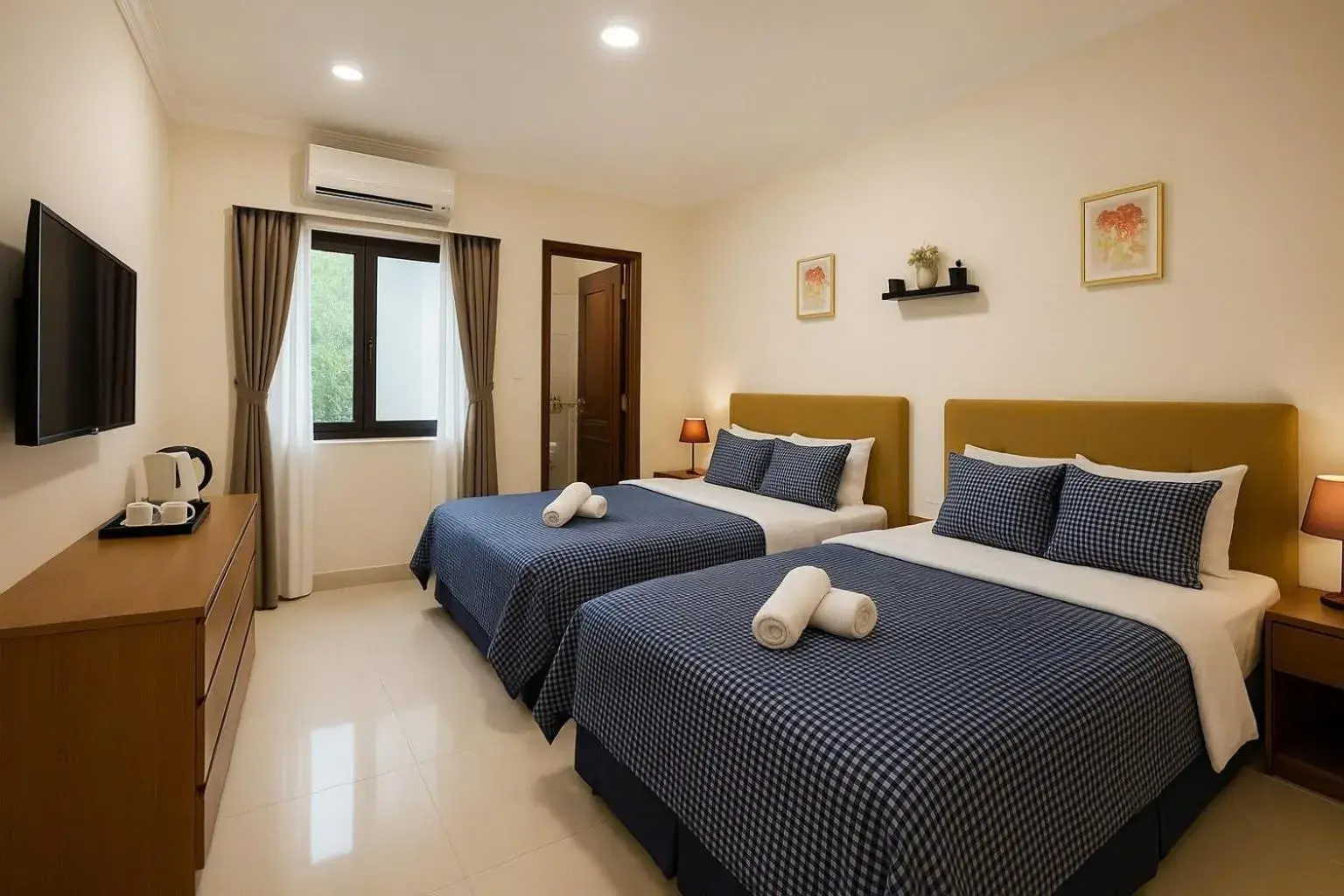 Bedroom, Bed in Phan Anh Hotel - Bui Vien Walking Street Bedroom, Bed in Phan Anh Hotel - Bui Vien Walking Street