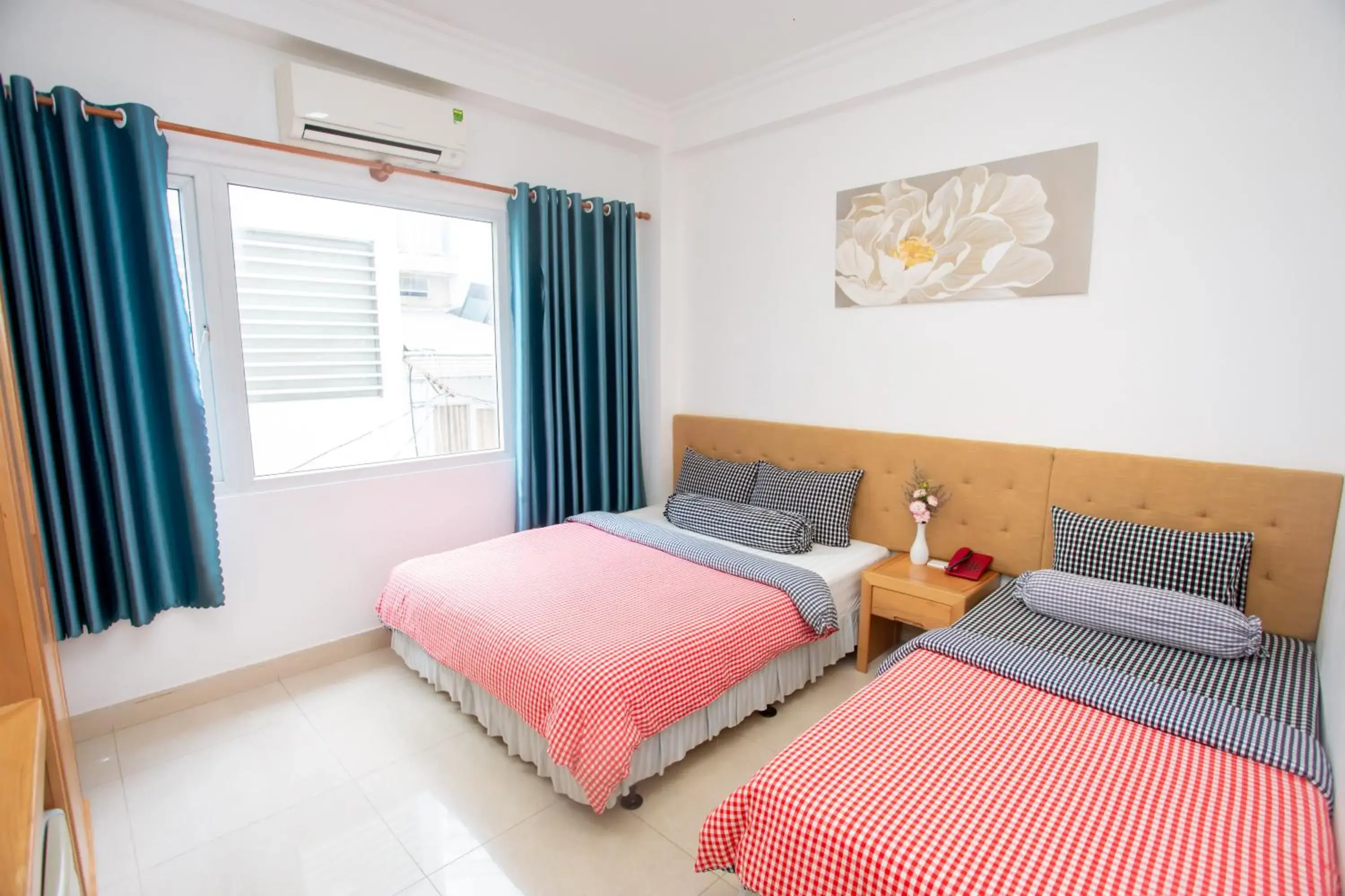 Bed in Phan Anh Hotel - Bui Vien Walking Street Bed in Phan Anh Hotel - Bui Vien Walking Street