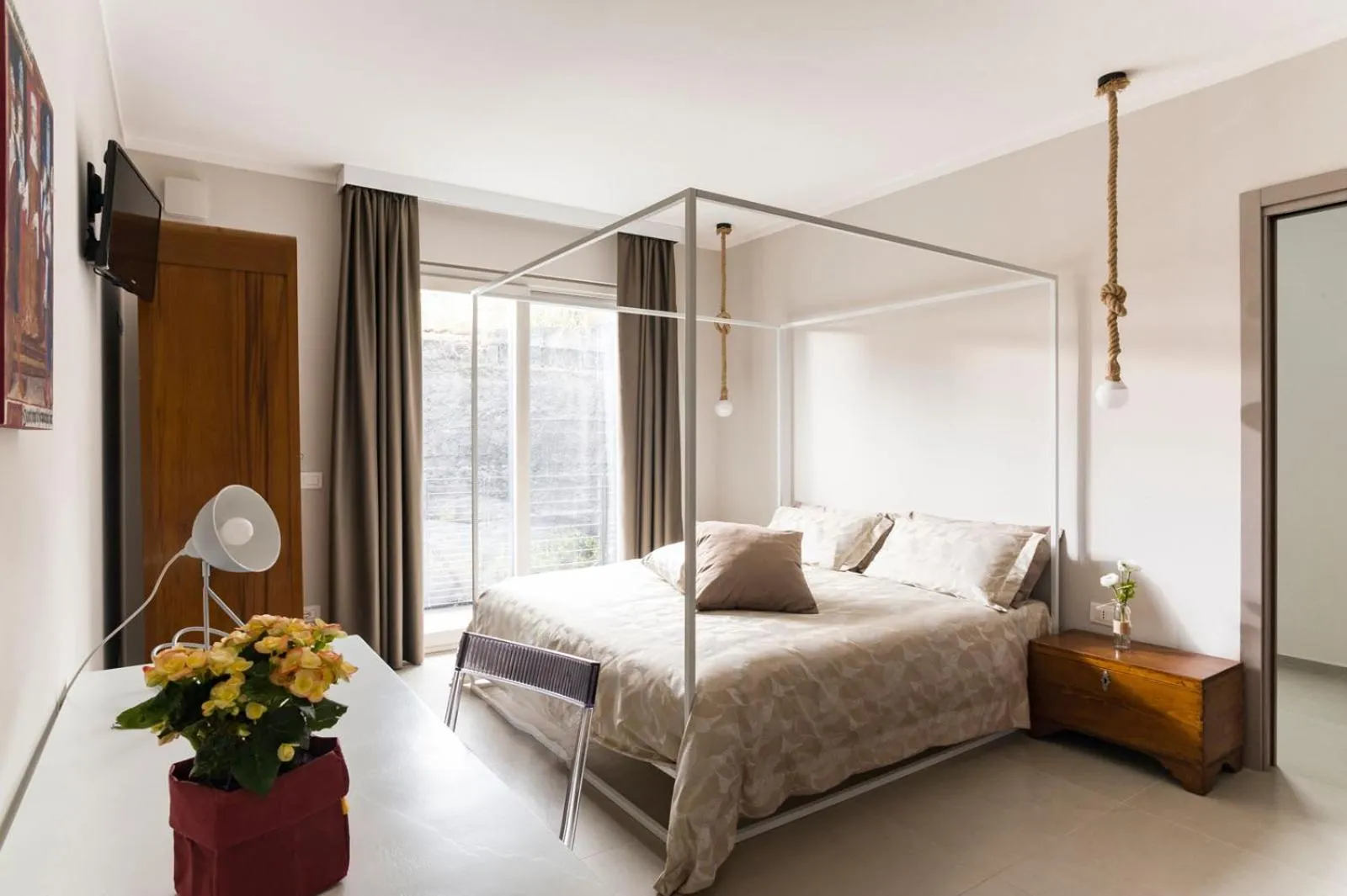 Bedroom, Bed in B&B Etna Dream