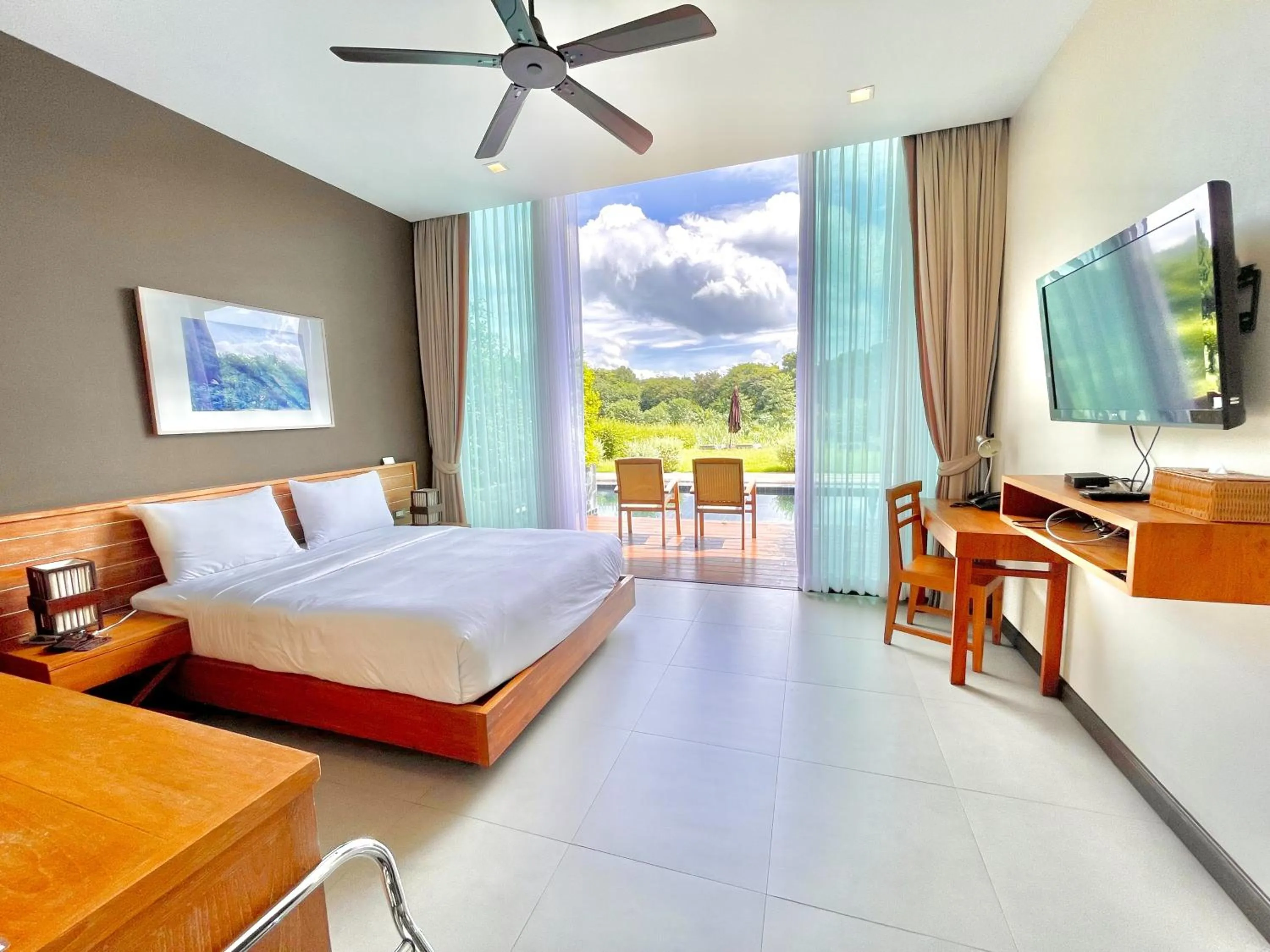 Photo of the whole room, Bed in Zensala Riverpark Resort-SHA Extra Plus
