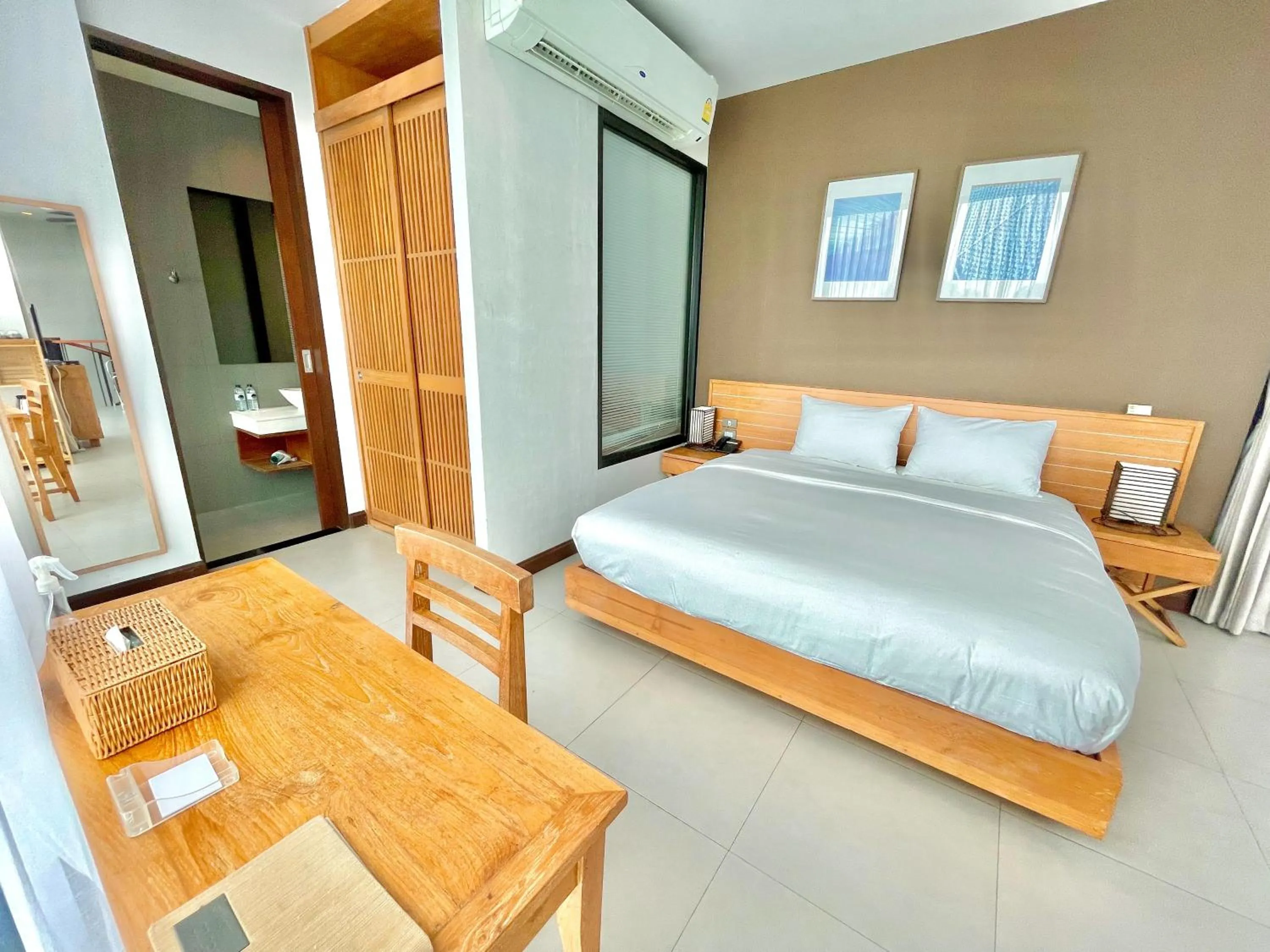 Bedroom, Bed in Zensala Riverpark Resort-SHA Extra Plus