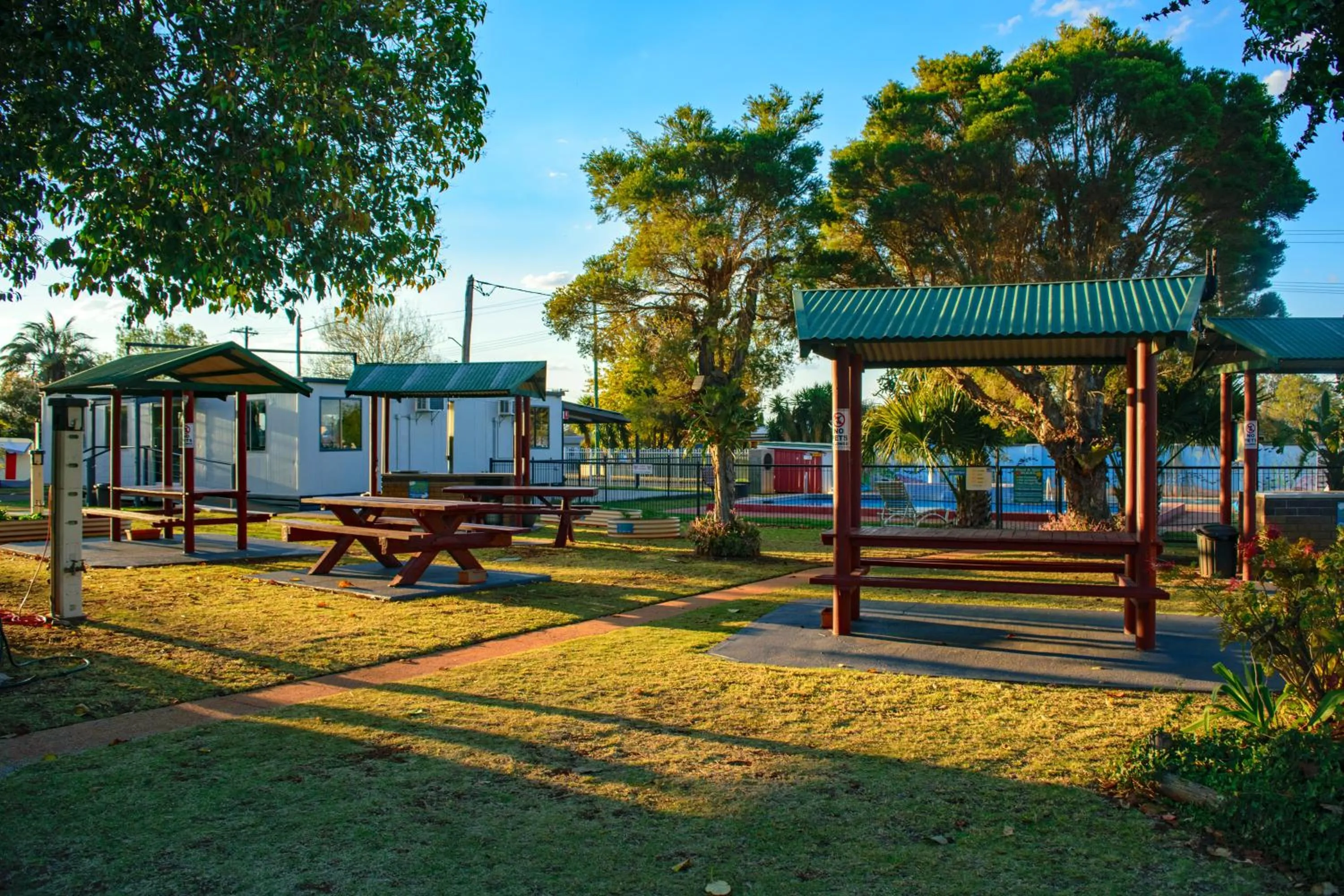 BBQ facilities in BIG4 Toowoomba Garden City Holiday Park