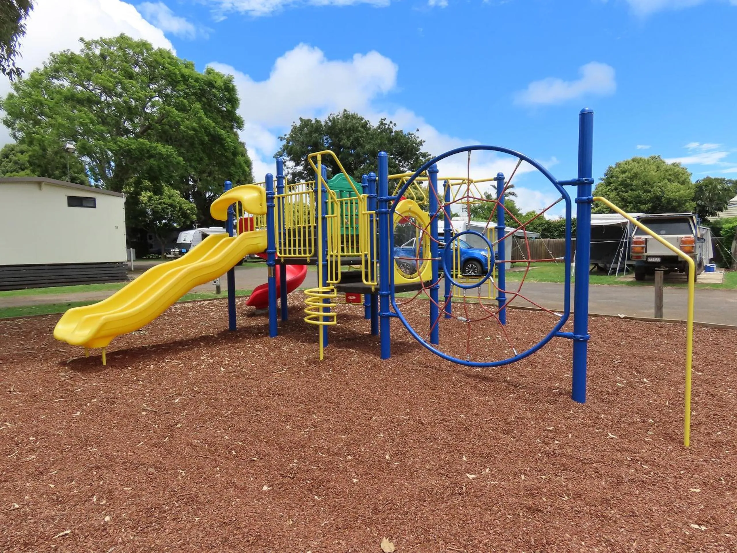 Children play ground in BIG4 Toowoomba Garden City Holiday Park