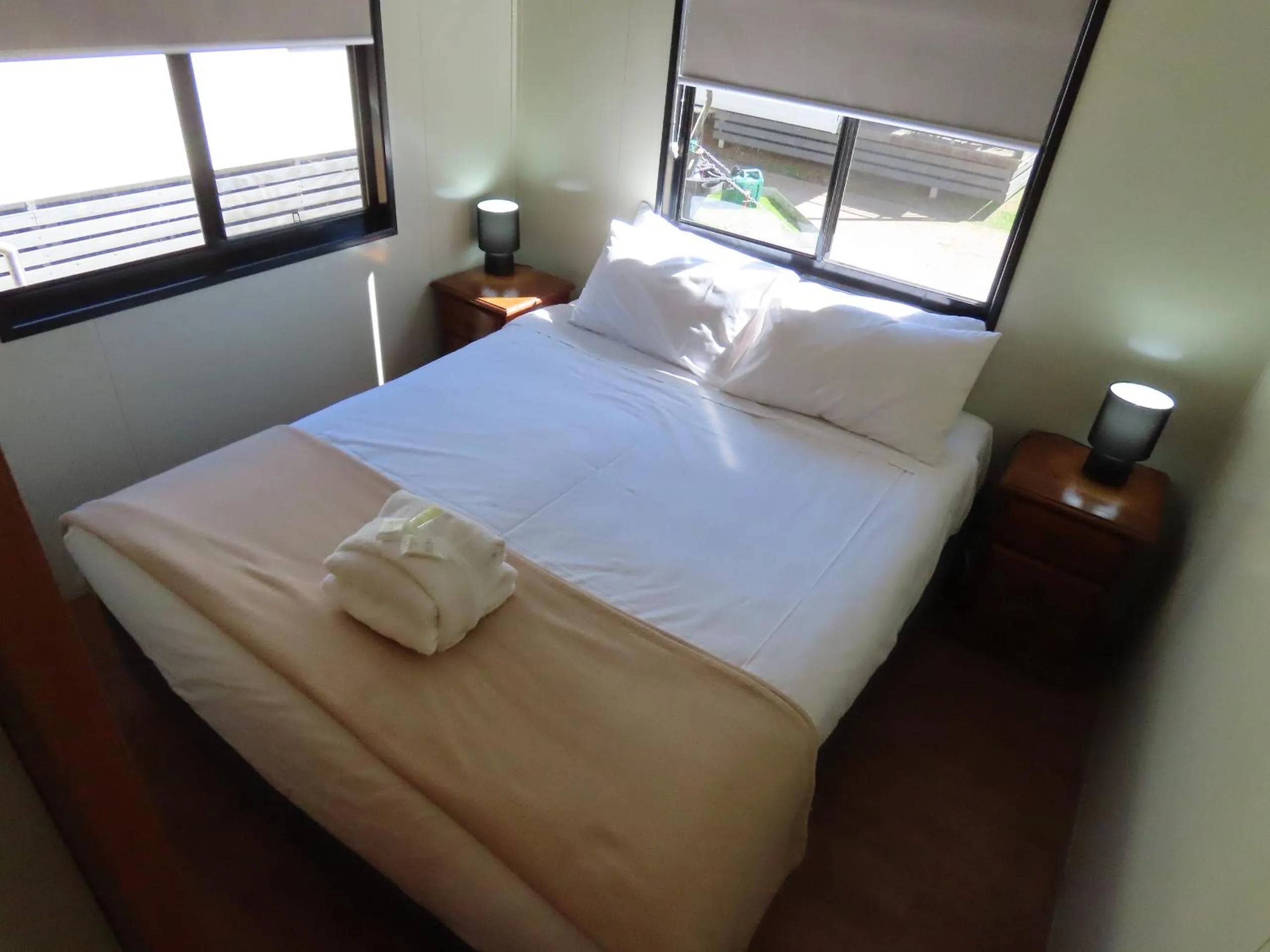 Bed in BIG4 Toowoomba Garden City Holiday Park