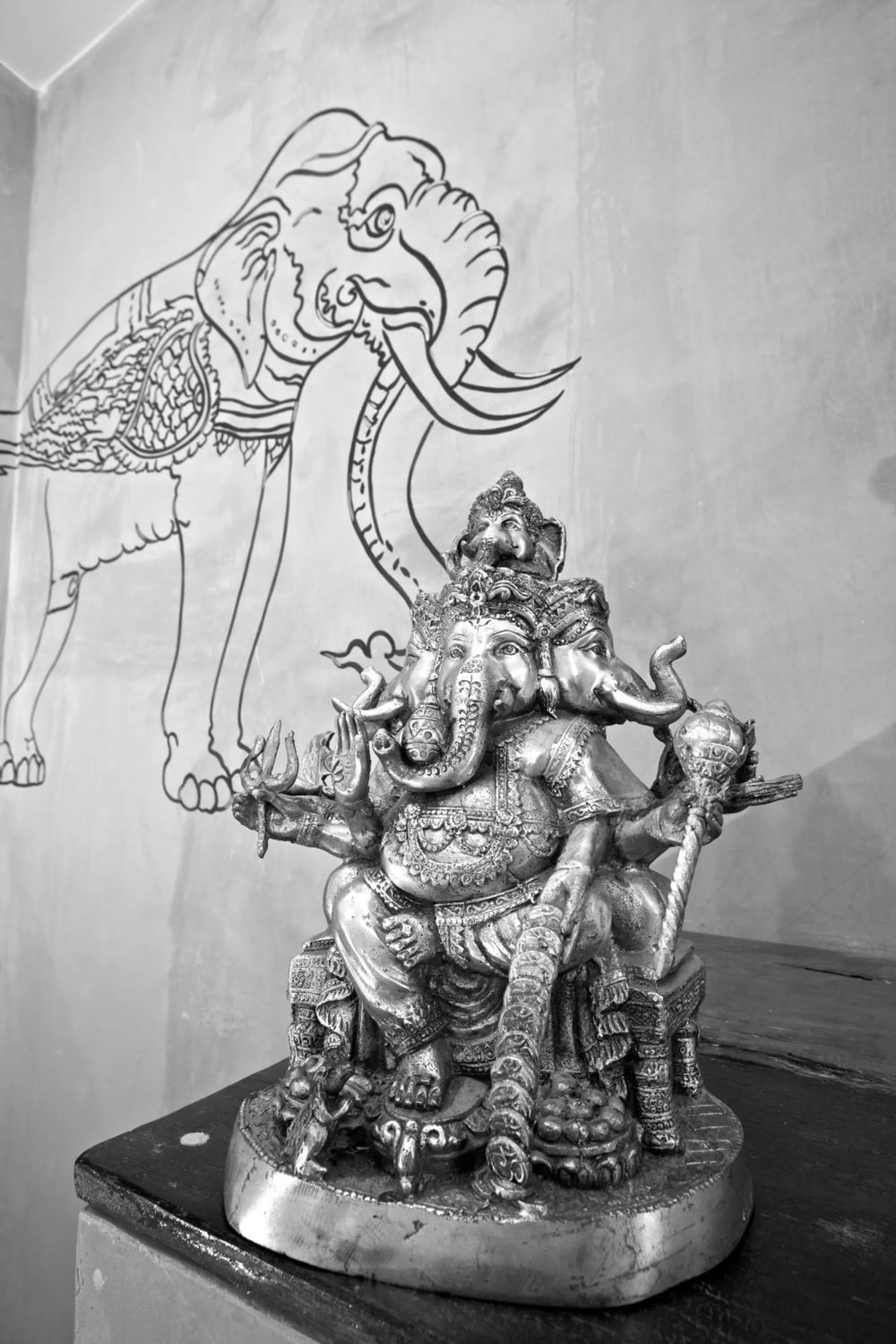 Decorative detail in Baan Kamala Fantasea Hotel