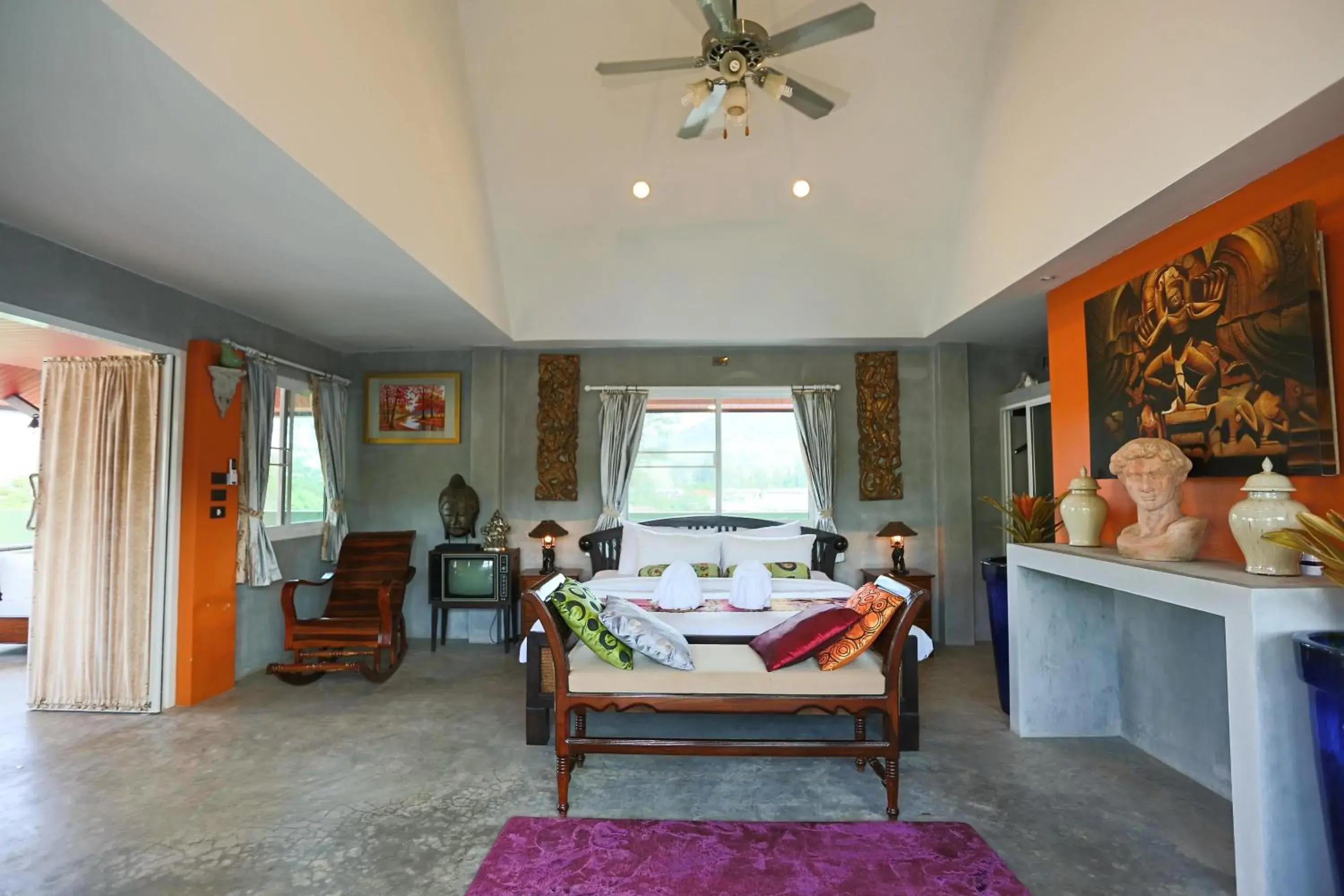 Bed in Baan Kamala Fantasea Hotel Bed in Baan Kamala Fantasea Hotel