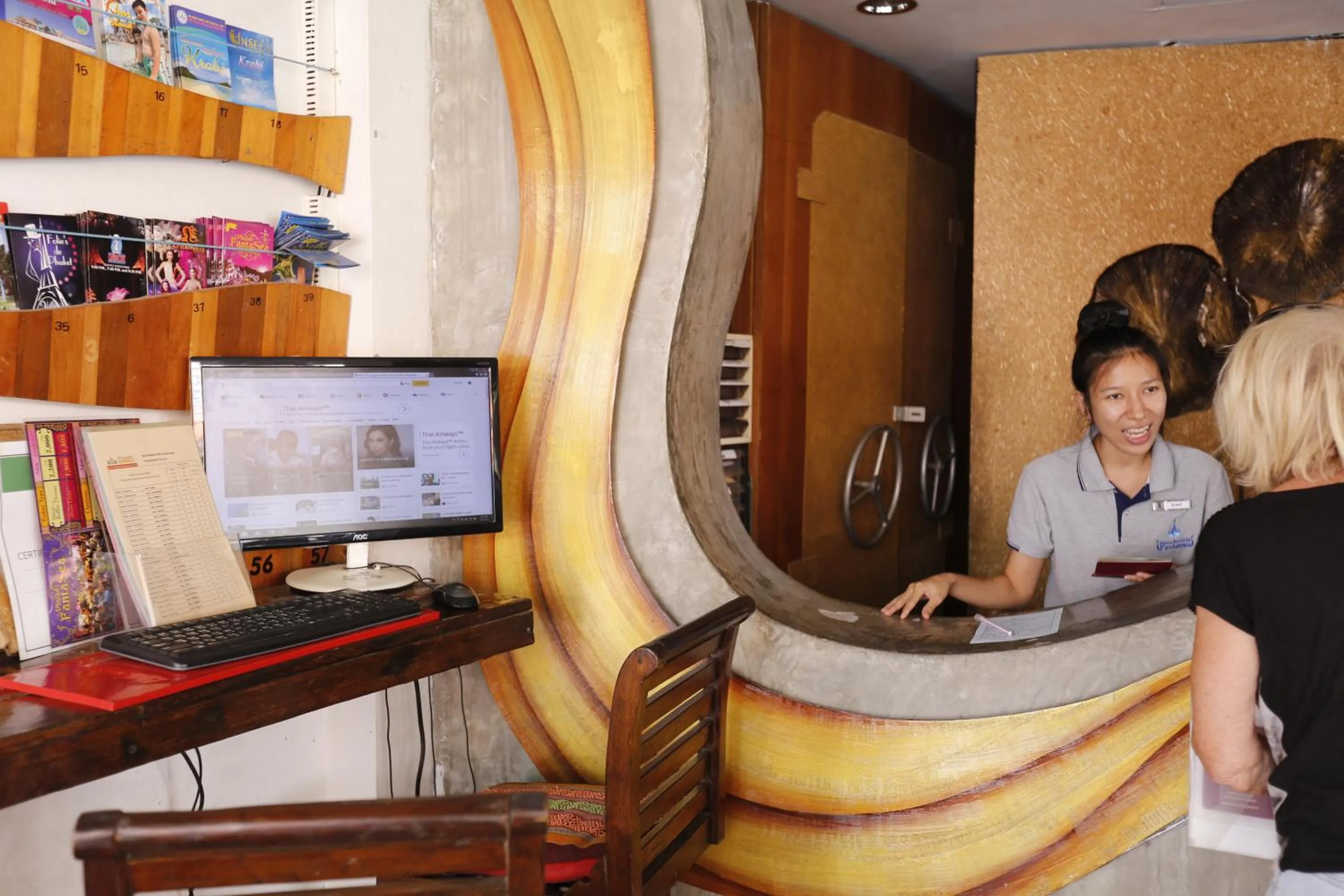 Lobby or reception in Baan Kamala Fantasea Hotel