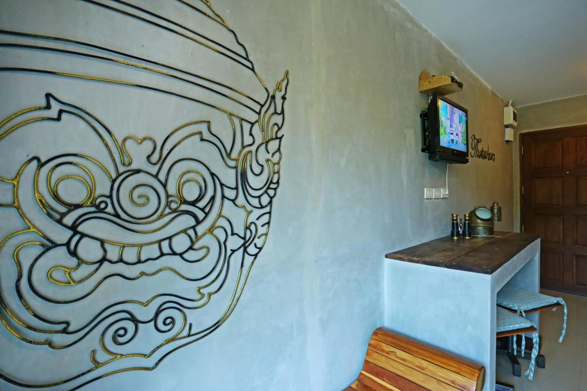 Bed in Baan Kamala Fantasea Hotel