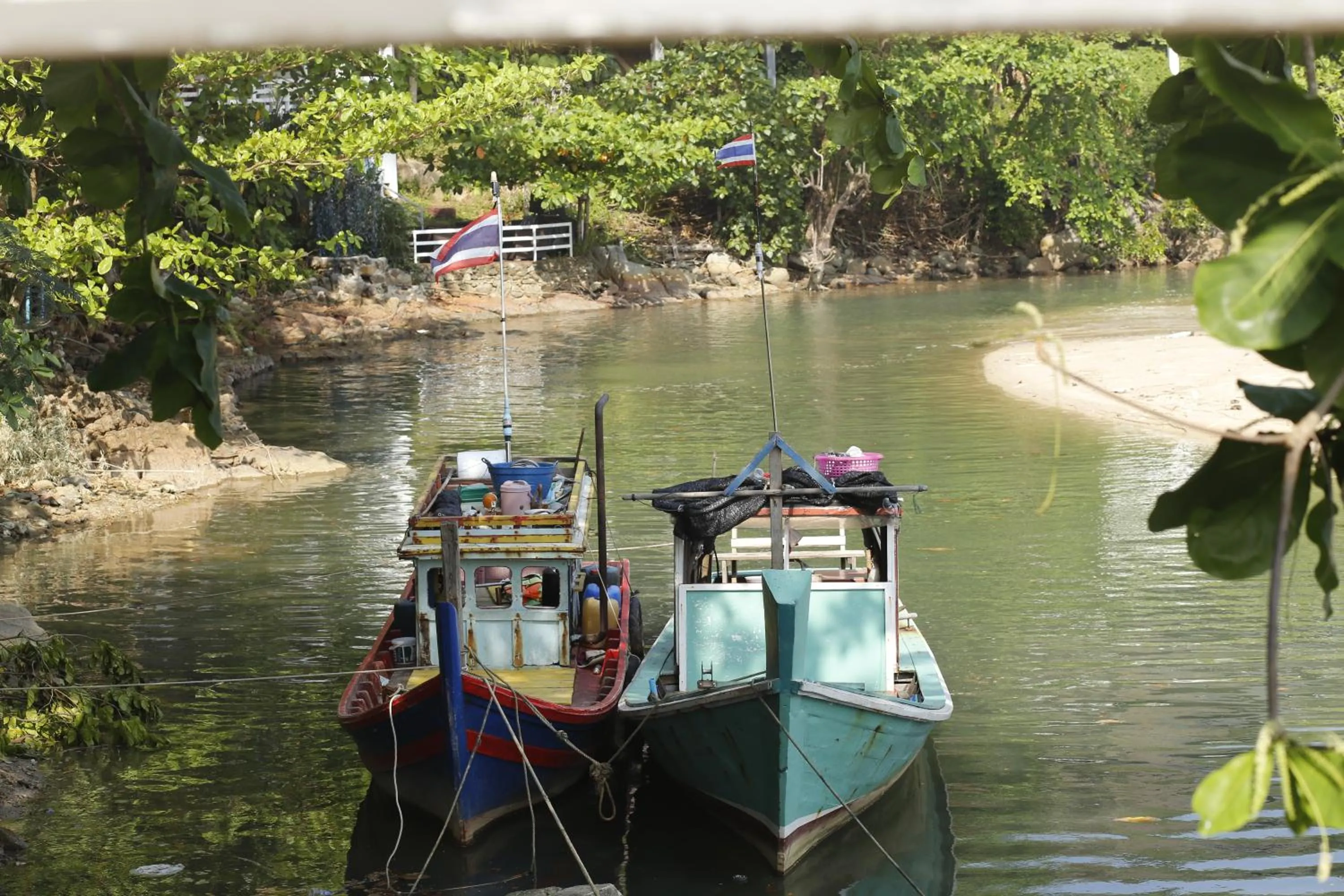 Fishing in Baan Kamala Fantasea Hotel