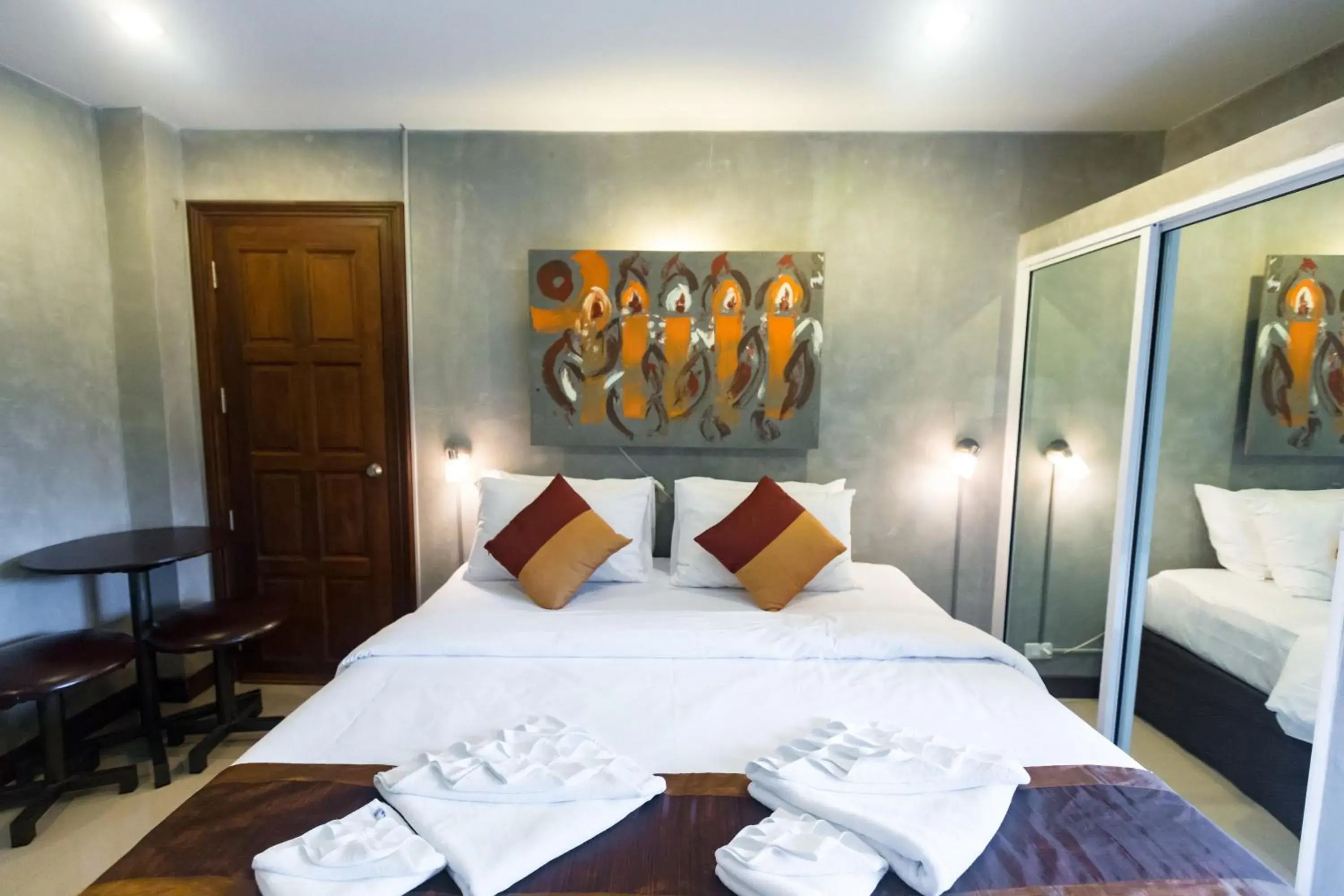 Bed in Baan Kamala Fantasea Hotel Bed in Baan Kamala Fantasea Hotel