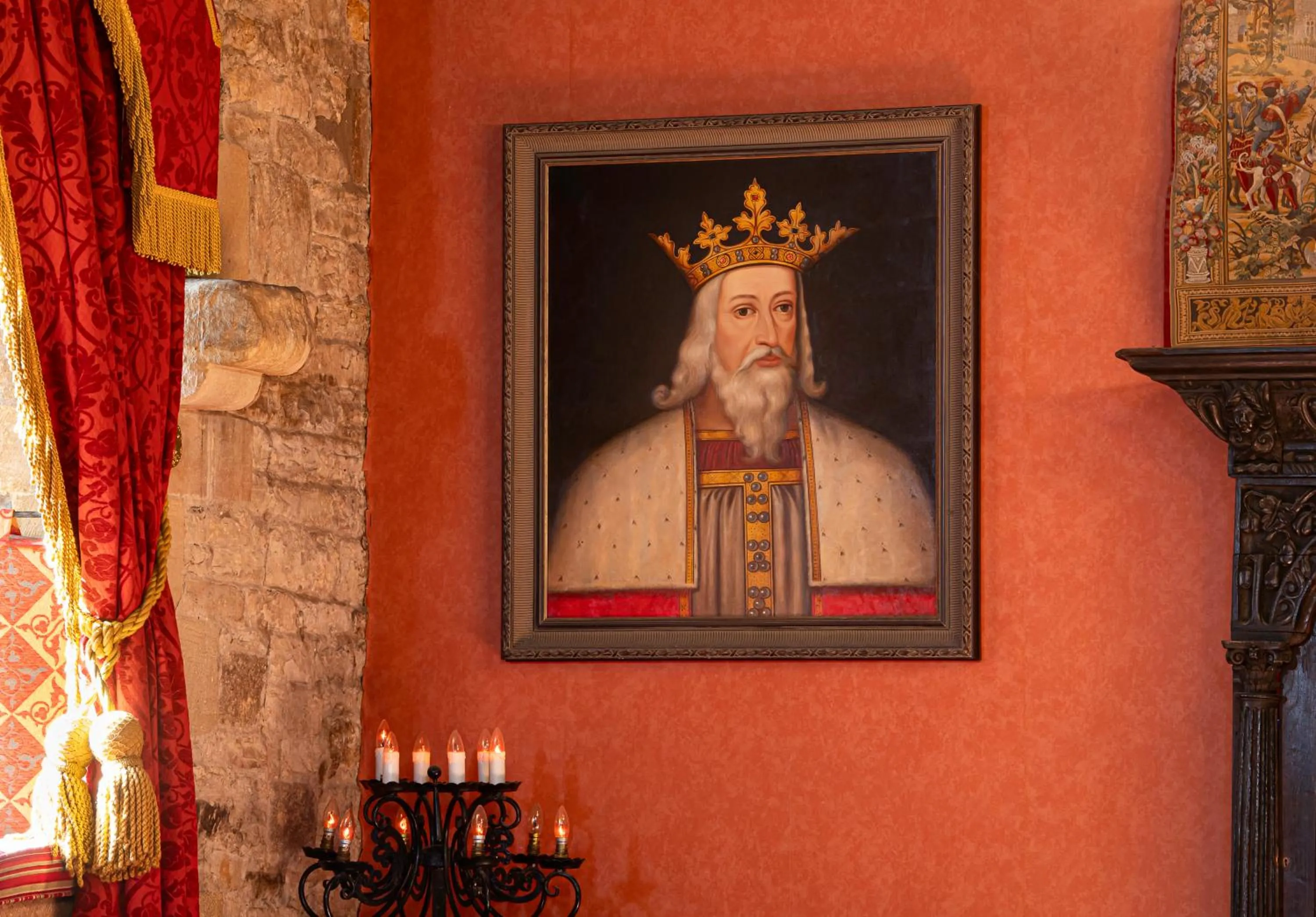 Lounge or bar in Langley Castle Hotel