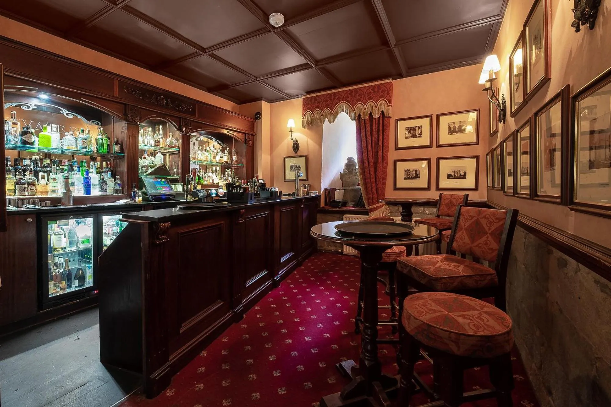 Lounge or bar in Langley Castle Hotel
