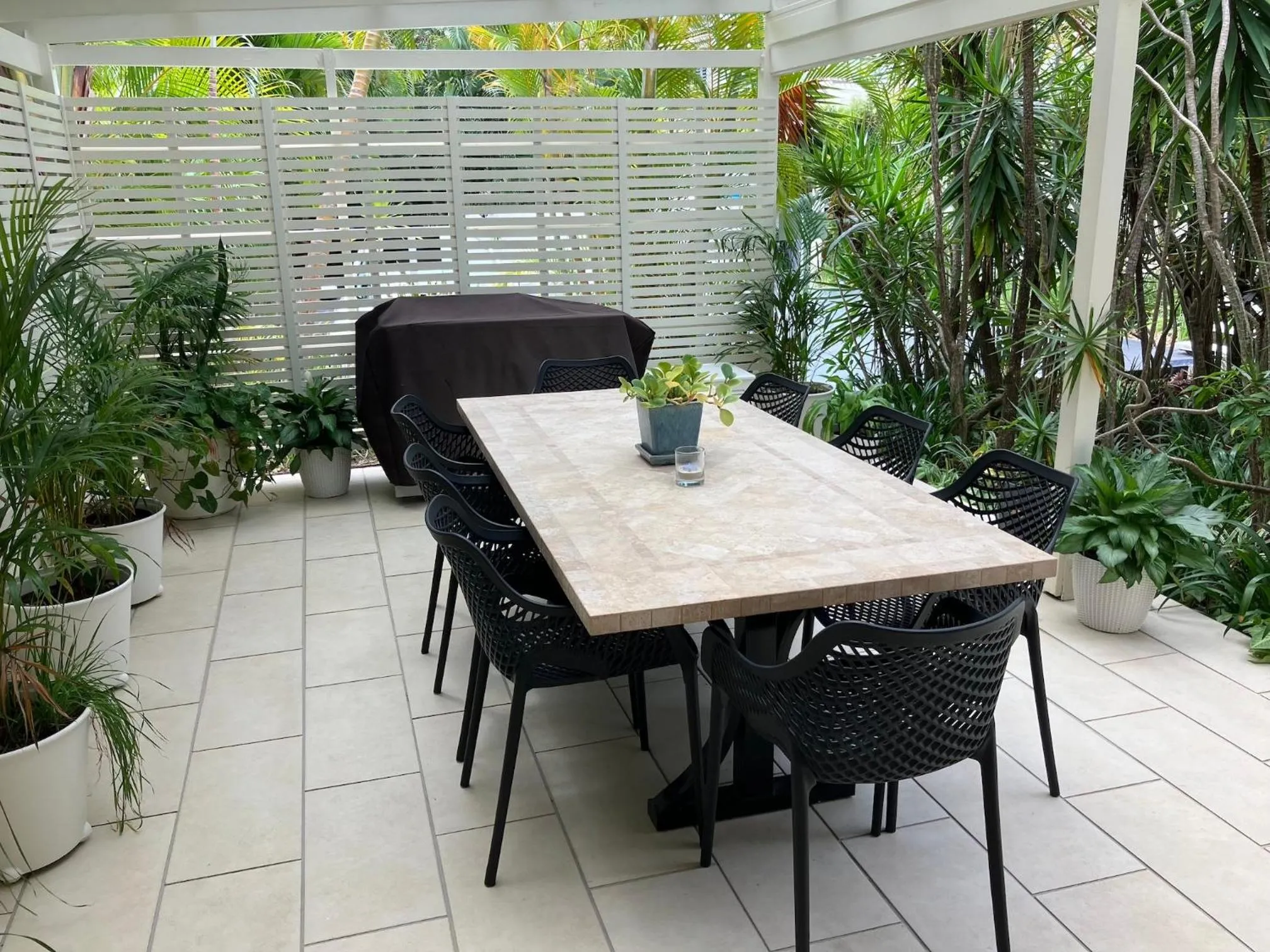 BBQ facilities in Debbie's Place