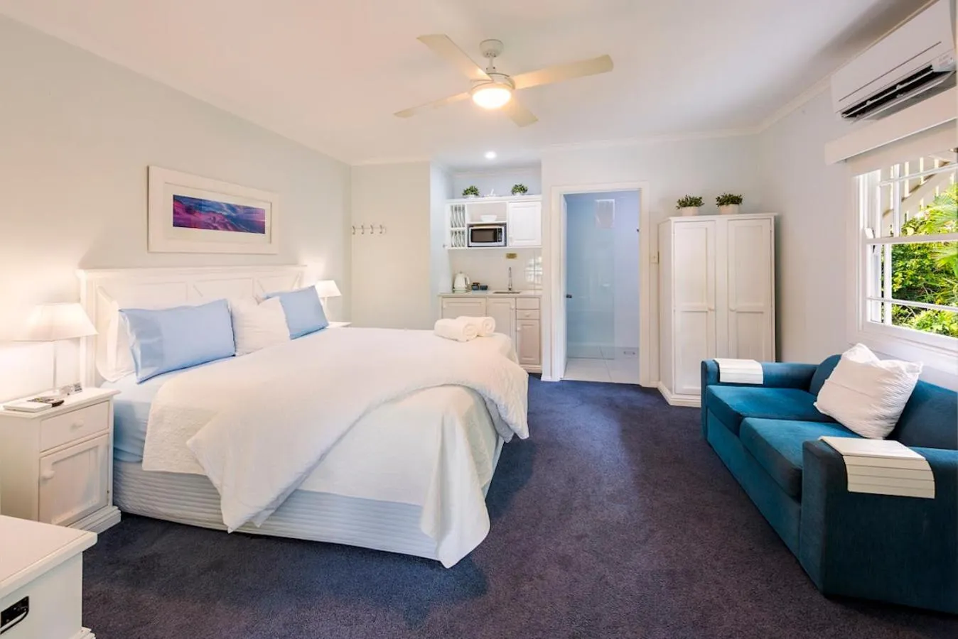 Bed in Debbie's Place