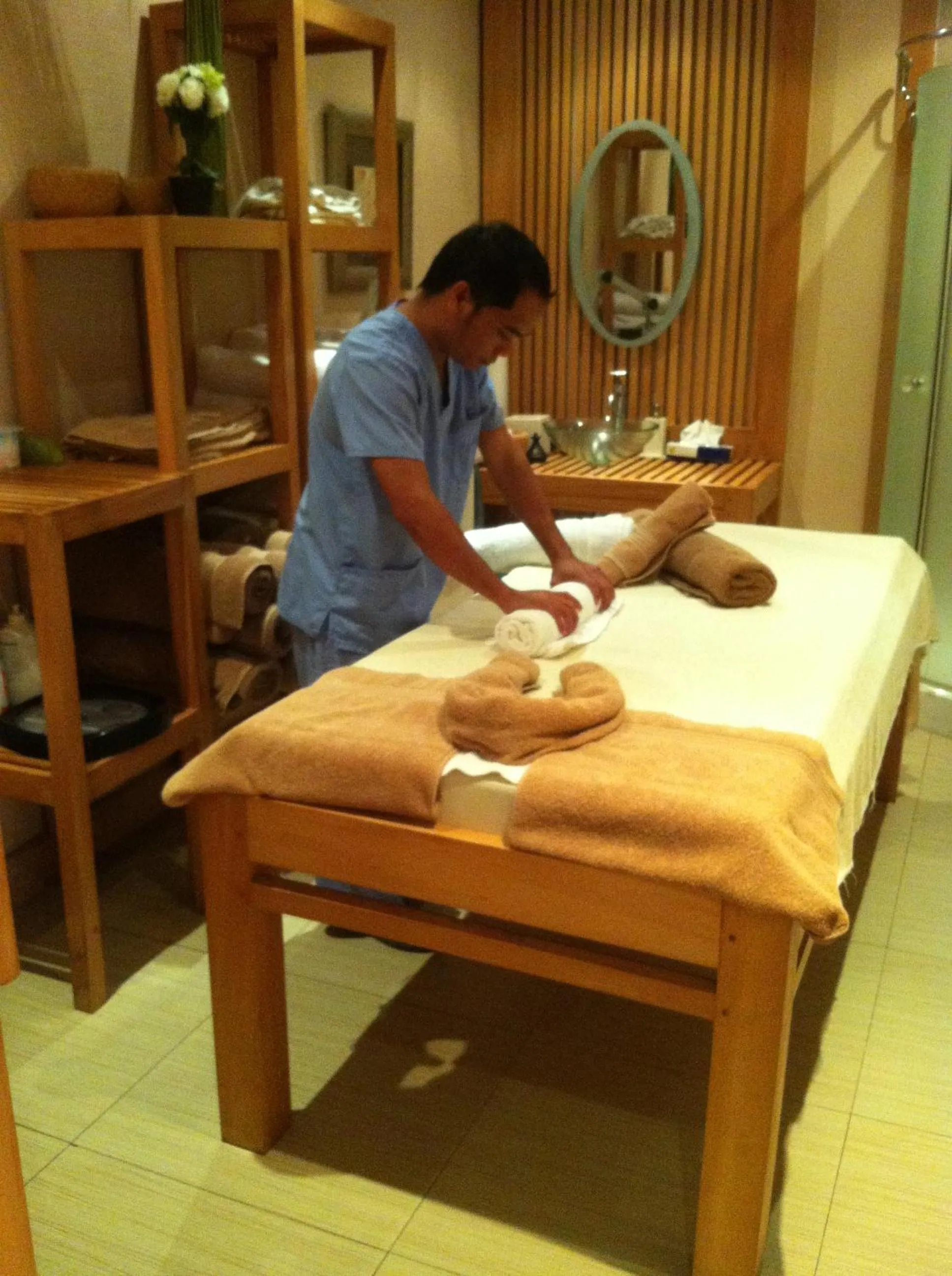 Massage in Issham Hotel
