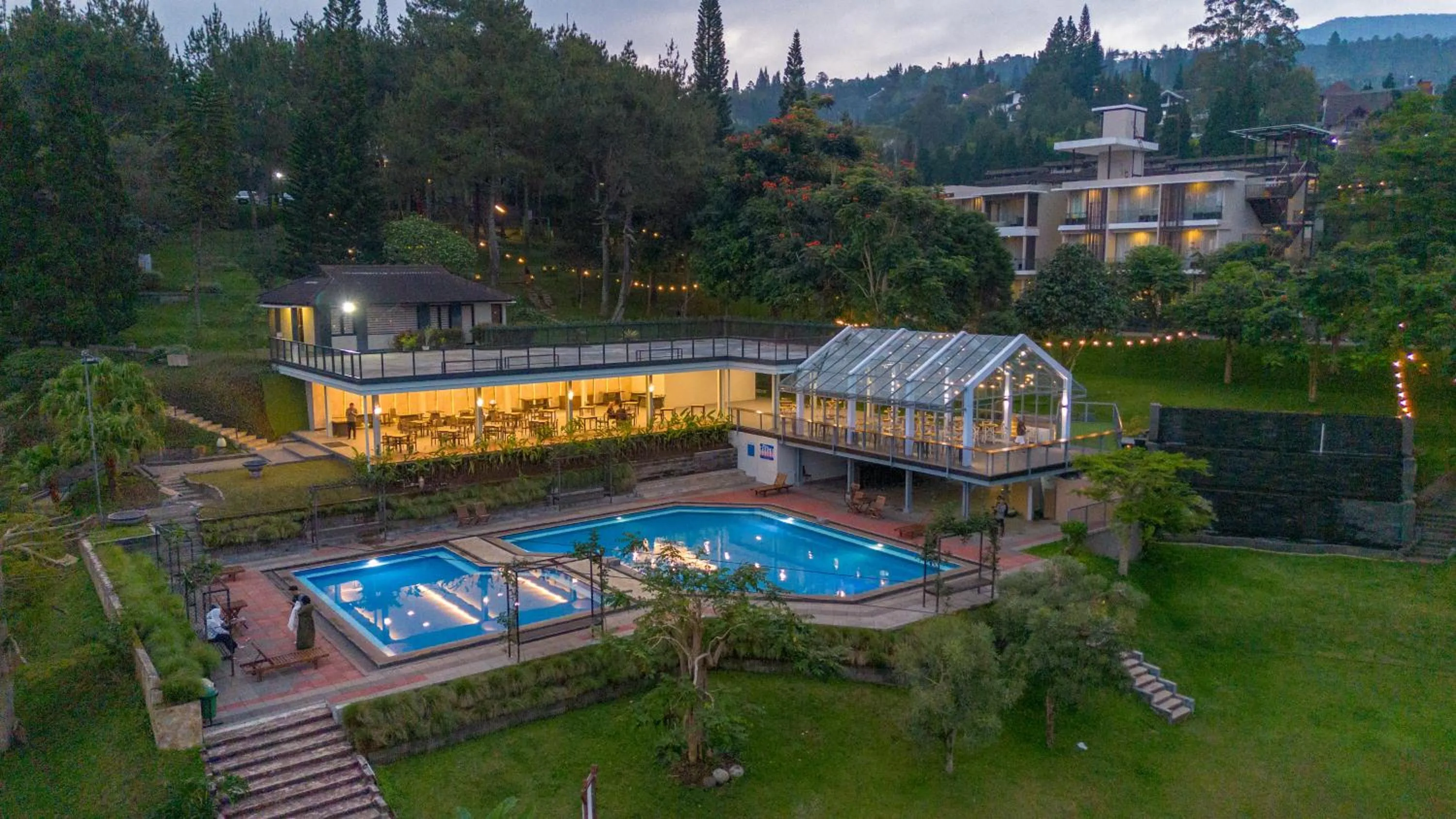 Property building in Lembang Asri Resort