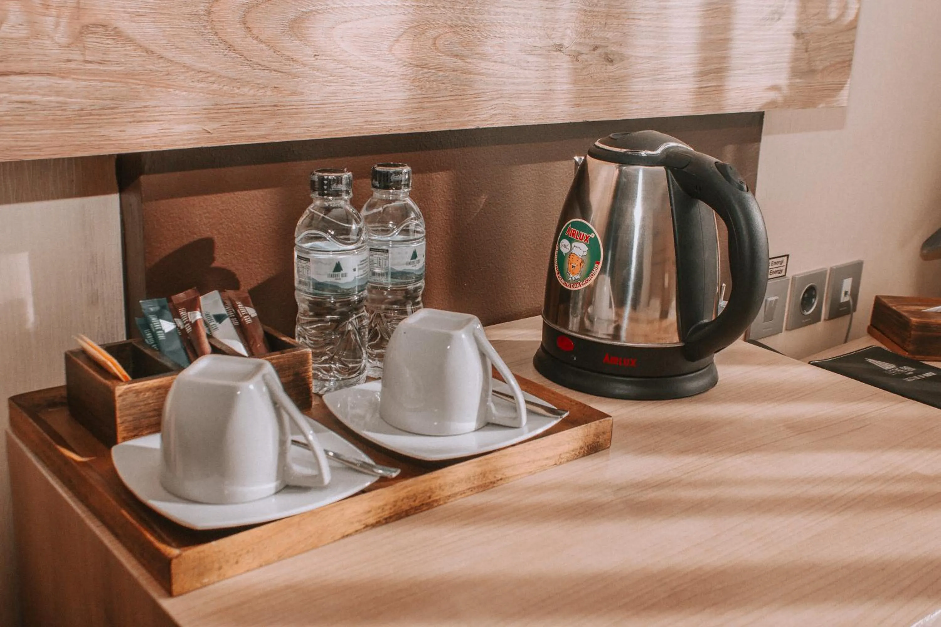 Coffee/tea facilities in Lembang Asri Resort