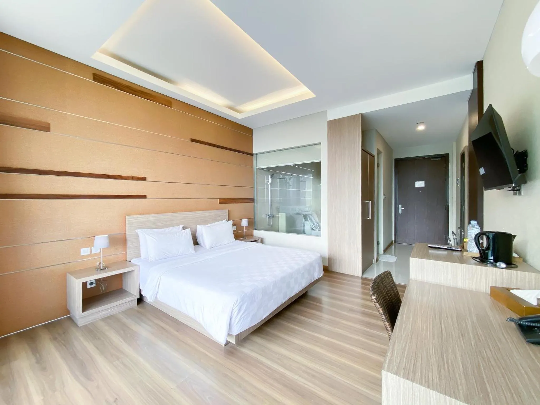 Bed in Lembang Asri Resort