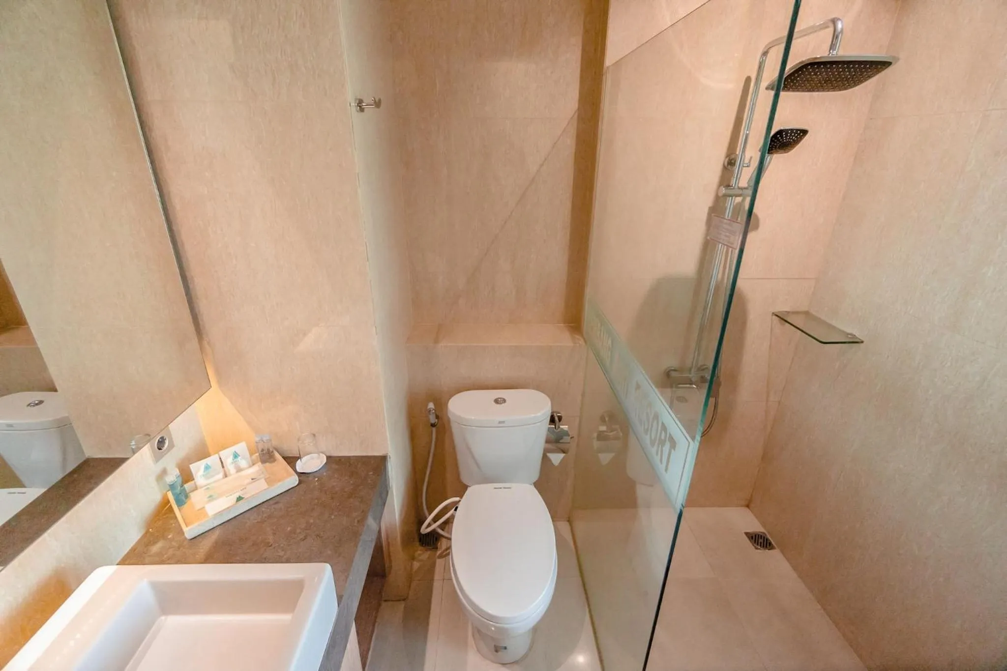 Bathroom in Lembang Asri Resort