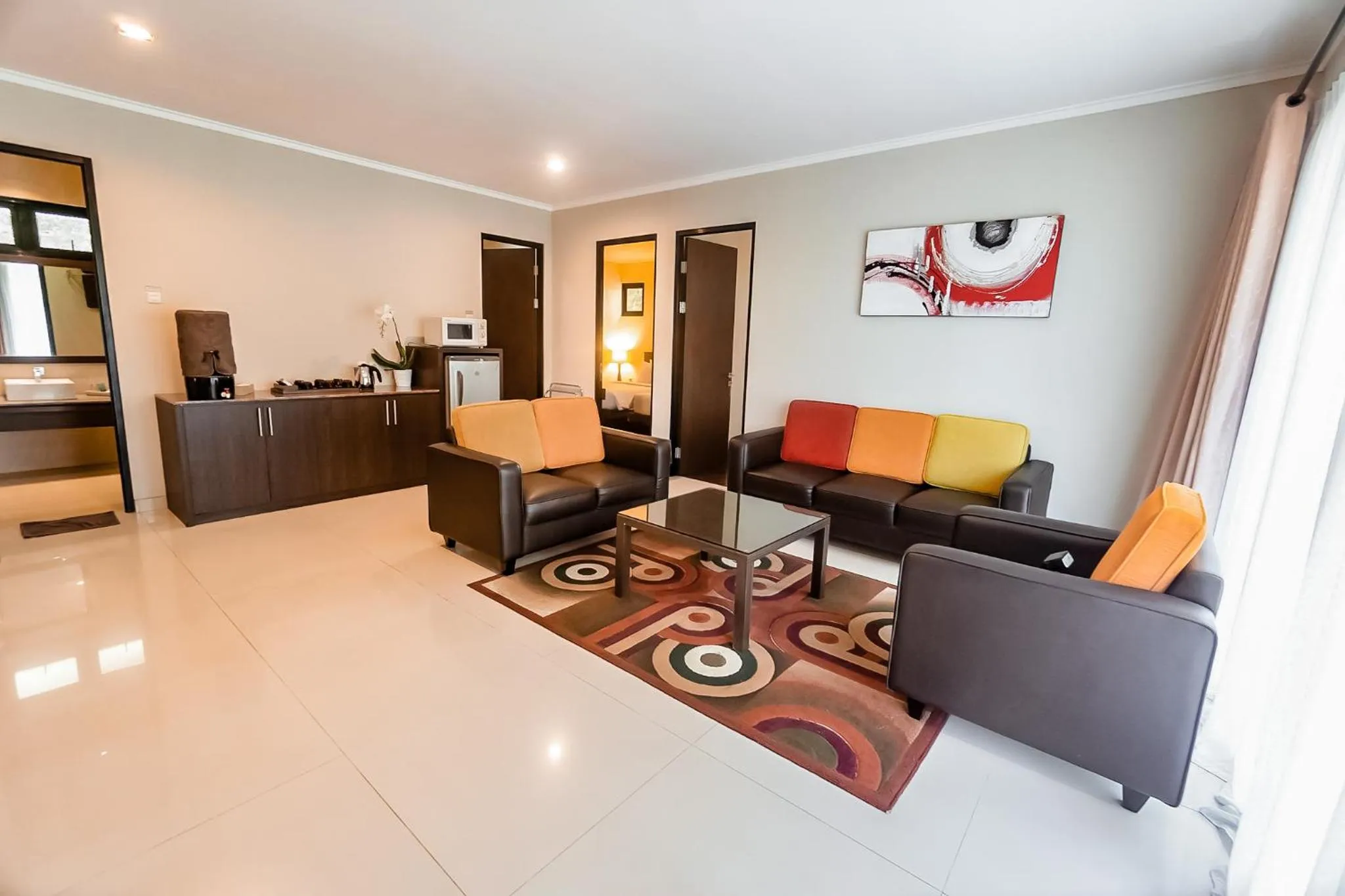 Living room in Lembang Asri Resort