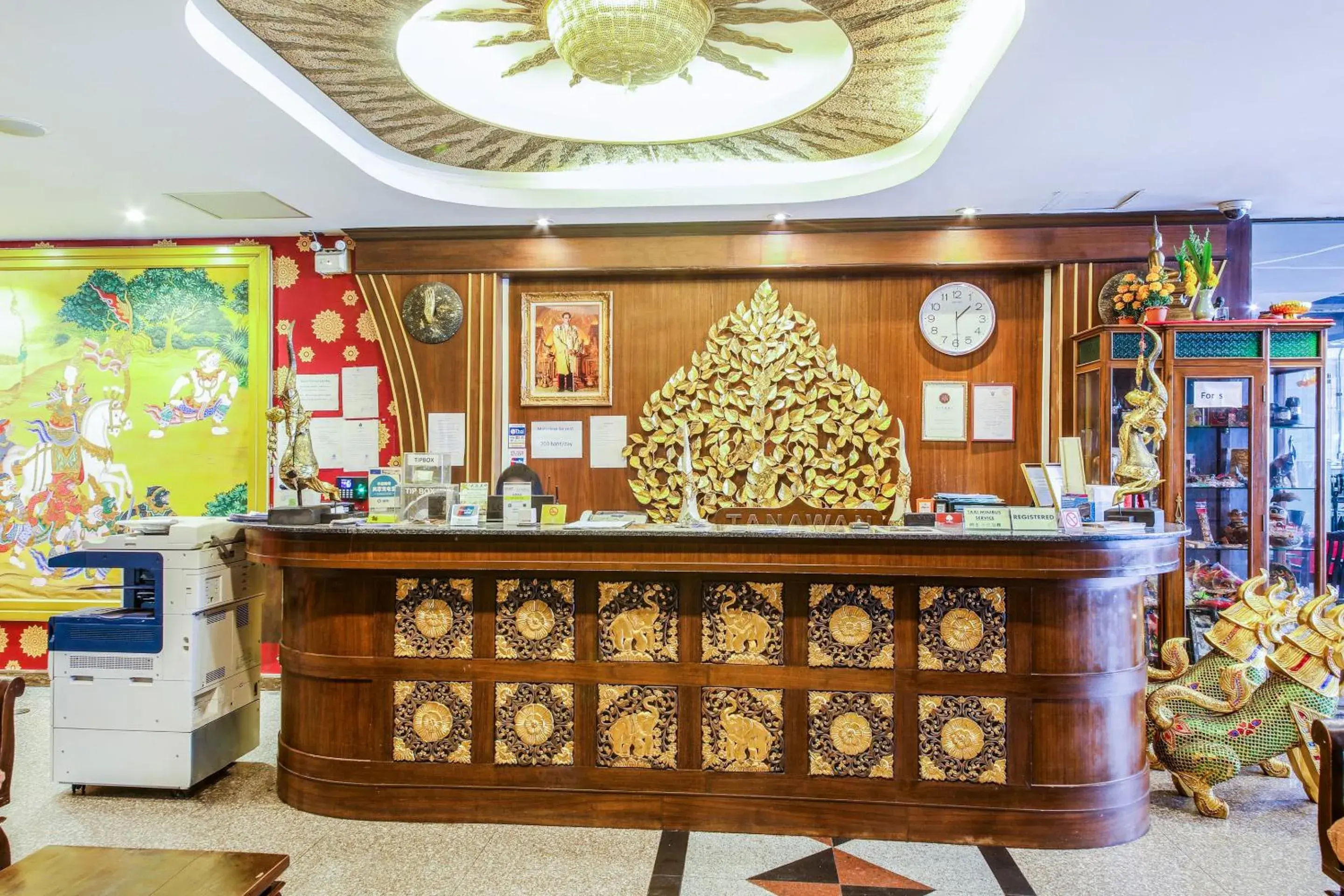 Lobby or reception in Tanawan Phuket Hotel Lobby or reception in Tanawan Phuket Hotel