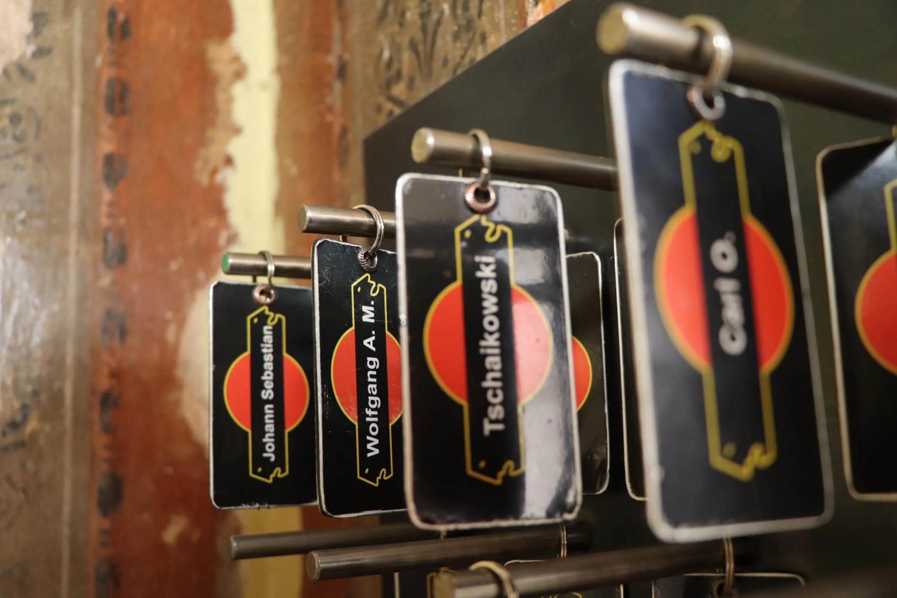 Lobby or reception in OPERA Hostel