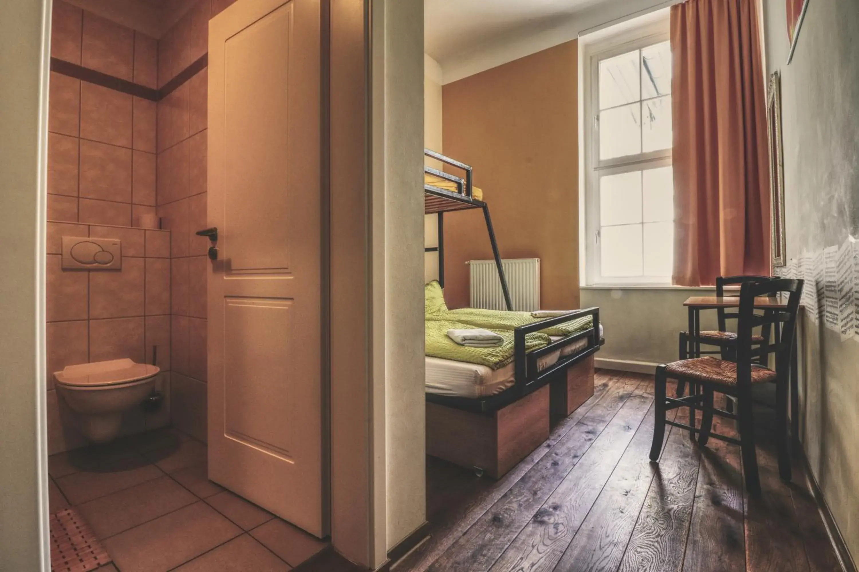 Double Room with Private Bathroom in OPERA Hostel Double Room with Private Bathroom in OPERA Hostel