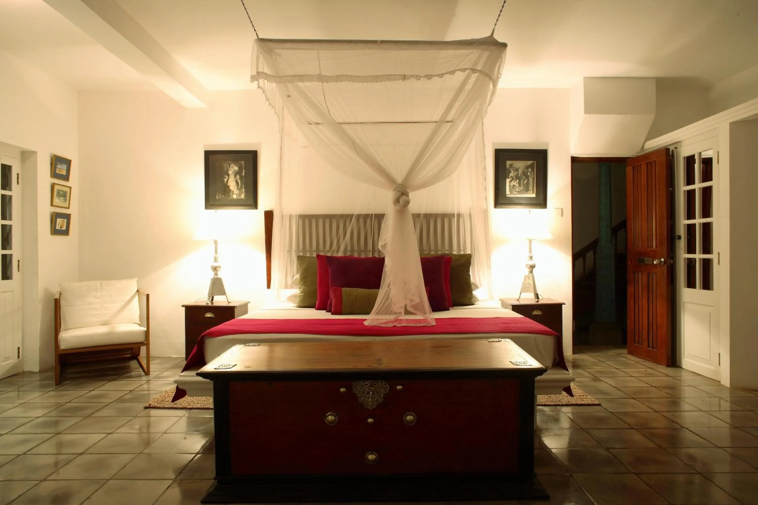 Bedroom, Bed in Club Villa