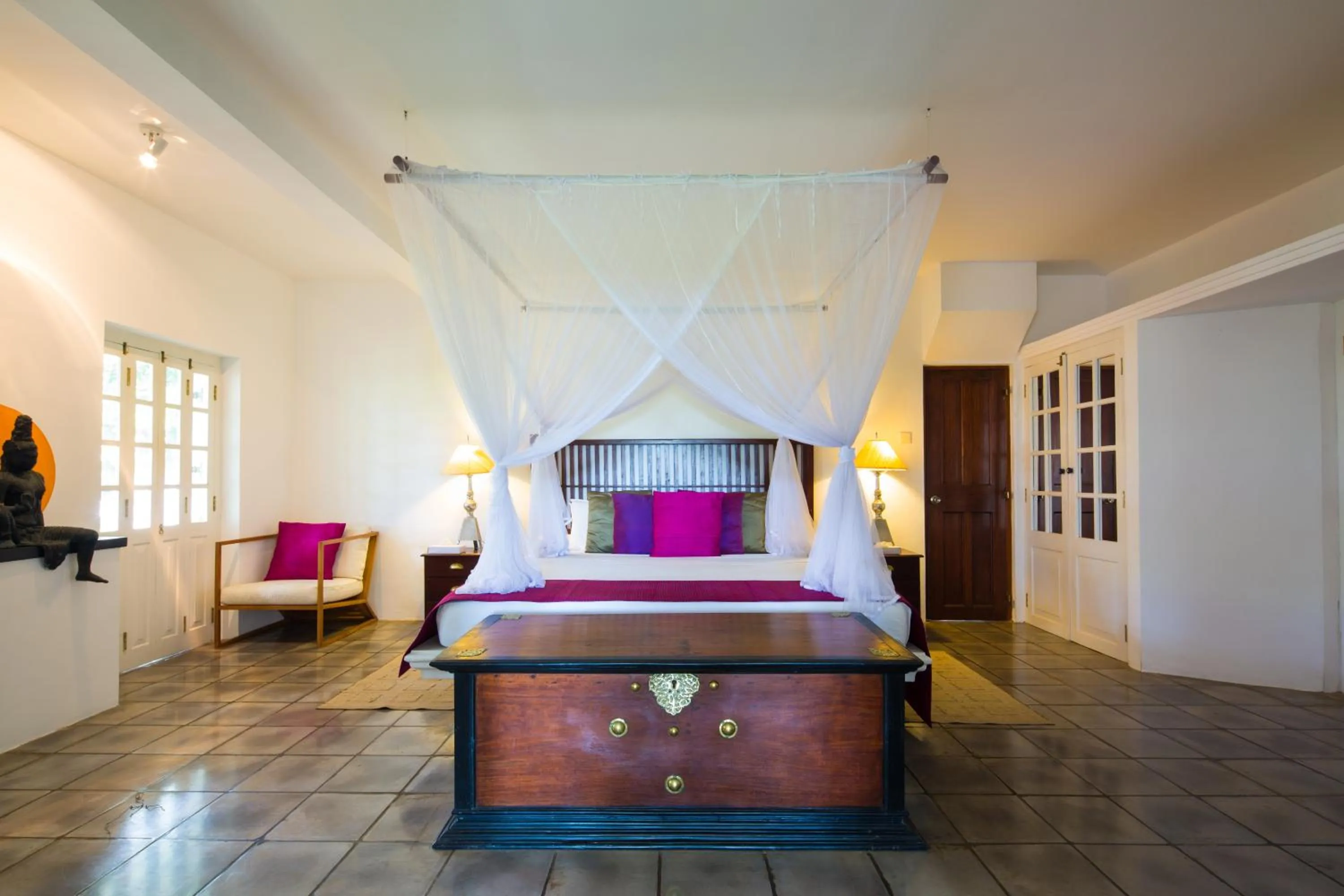 Bedroom, Bed in Club Villa