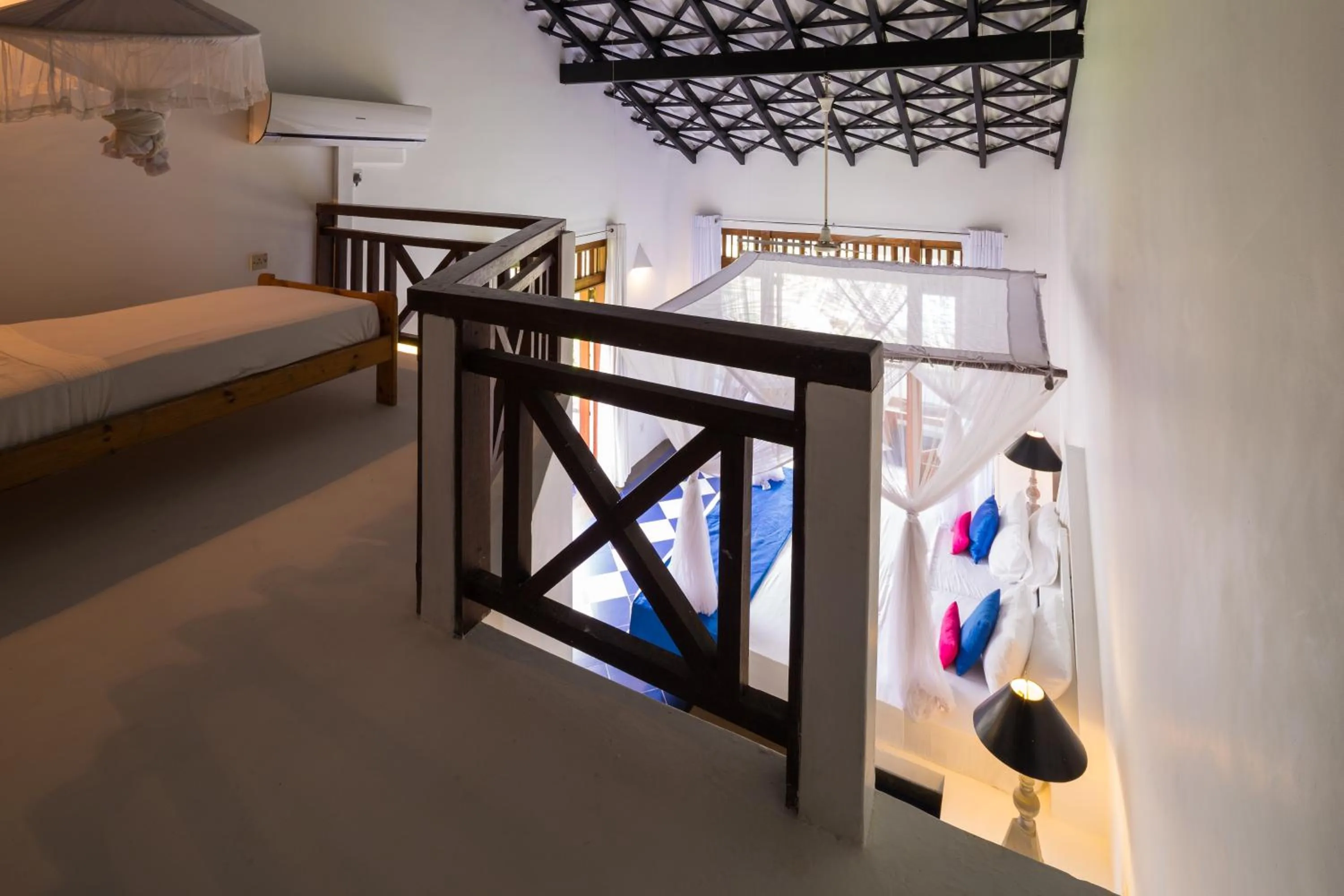 Bedroom, Bed in Club Villa