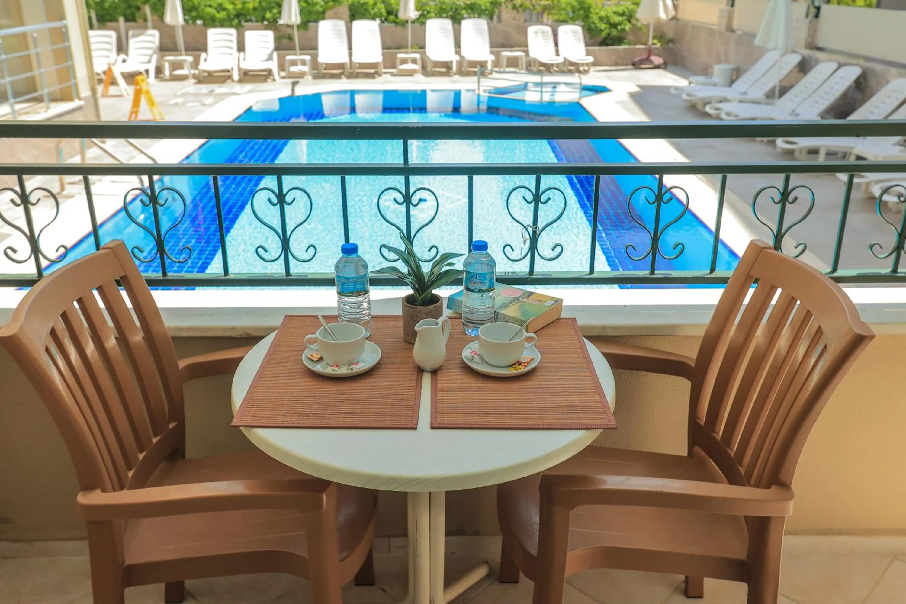 Balcony/Terrace in Marmaris Liman Apart