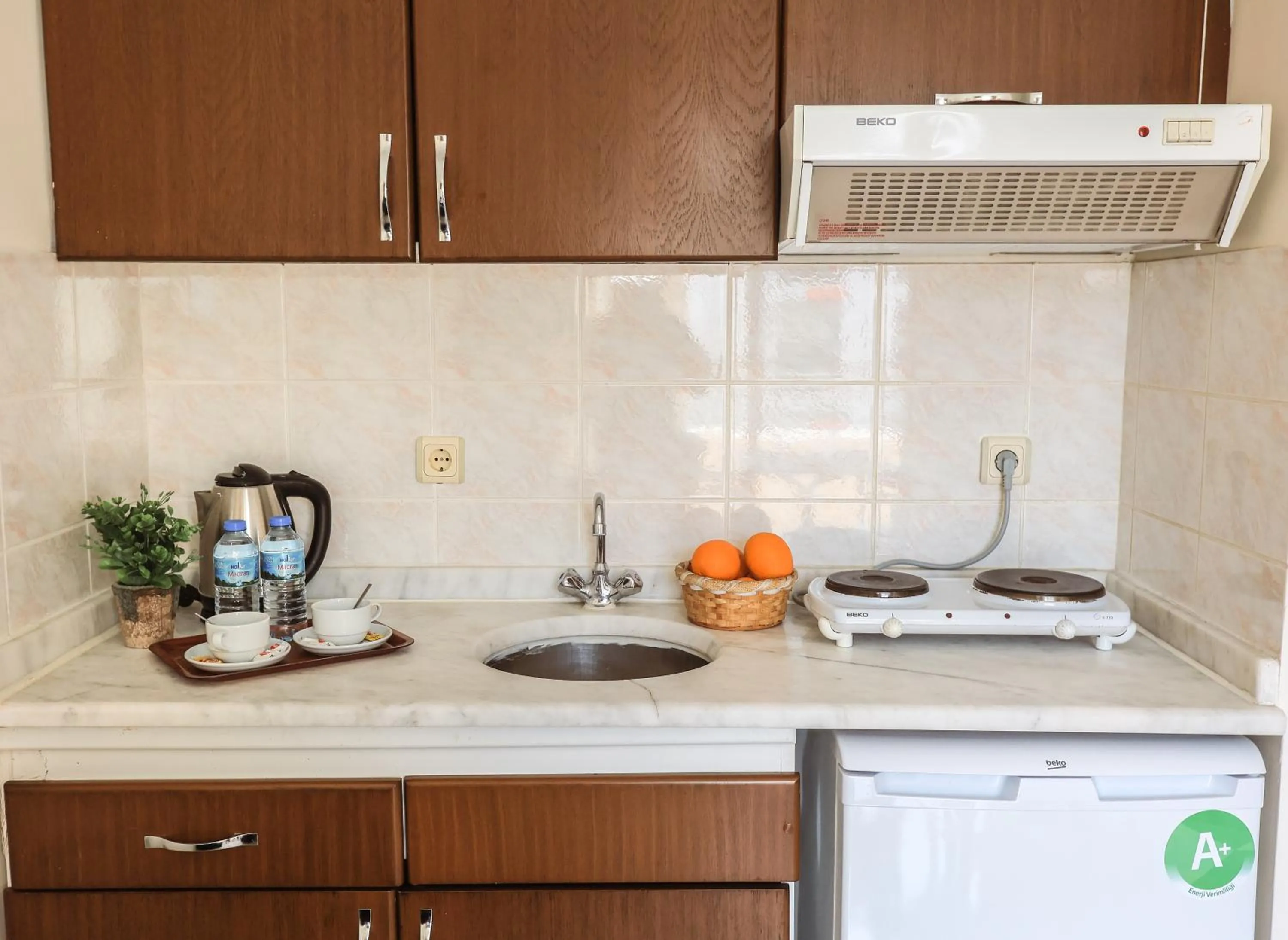 Kitchen or kitchenette in Marmaris Liman Apart