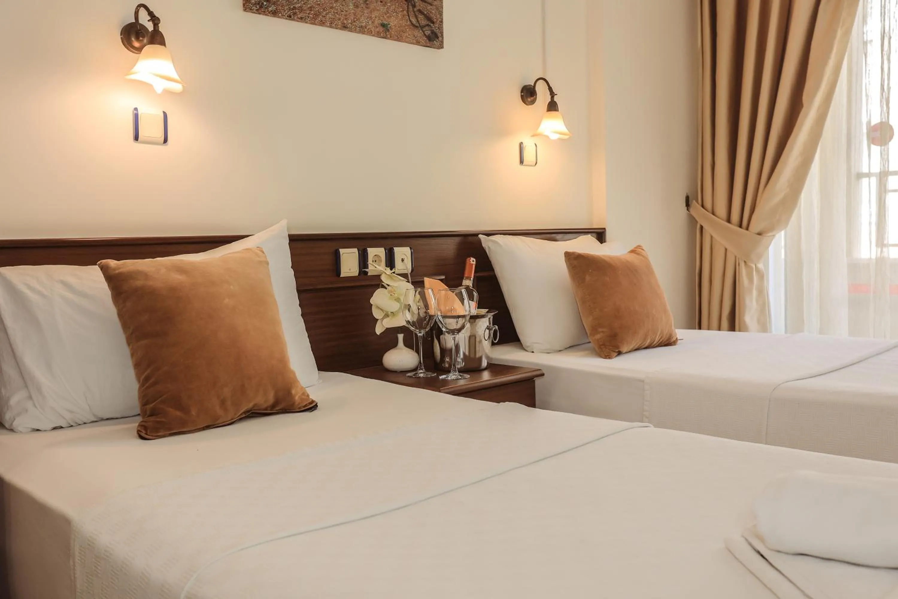 Bedroom, Bed in Marmaris Liman Apart