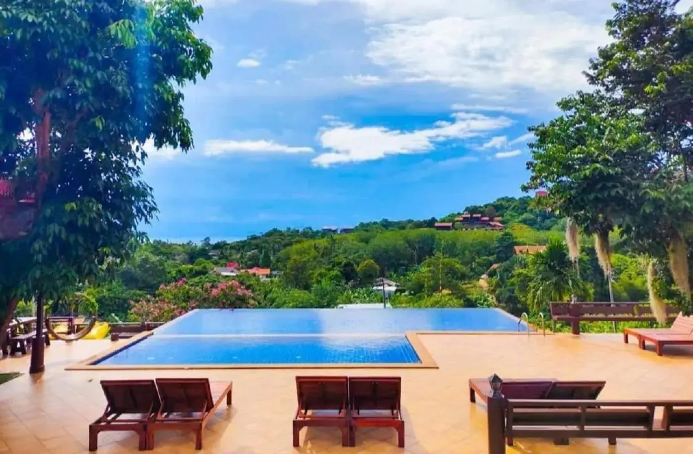 Pool view in Puteri Lanta Family Villas Pool view in Puteri Lanta Family Villas