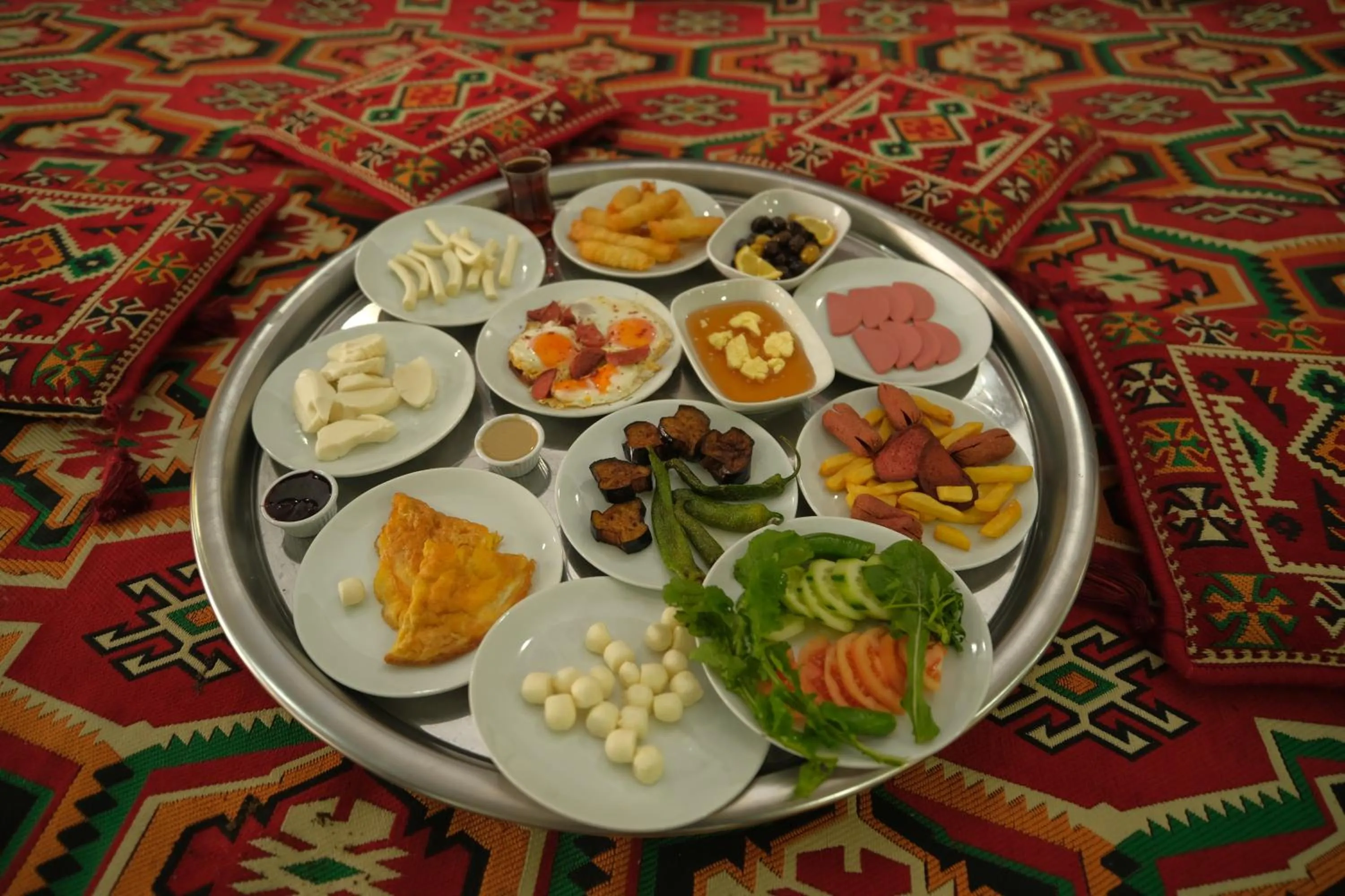 Breakfast in Malabadi Hotel