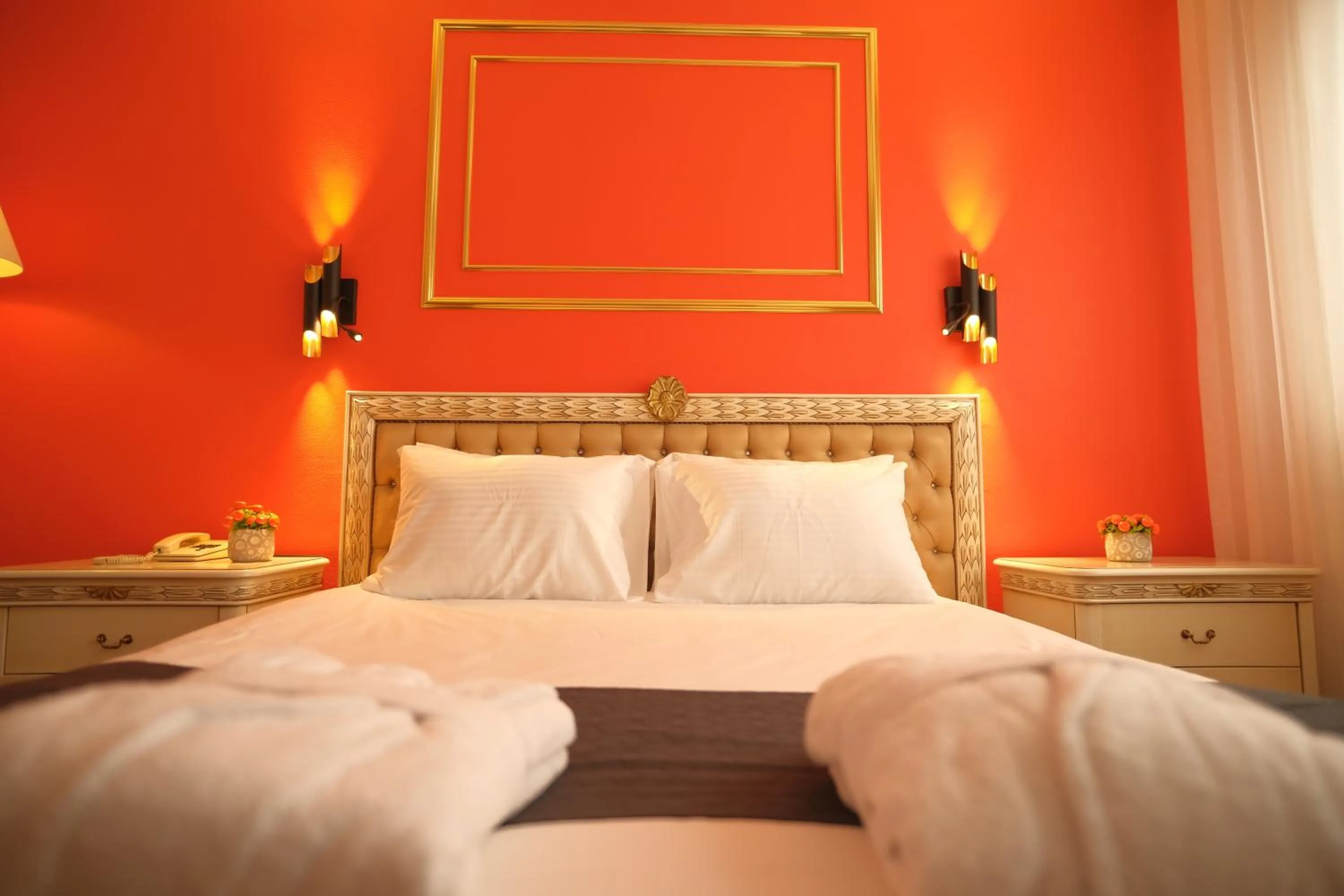 Bedroom in Malabadi Hotel