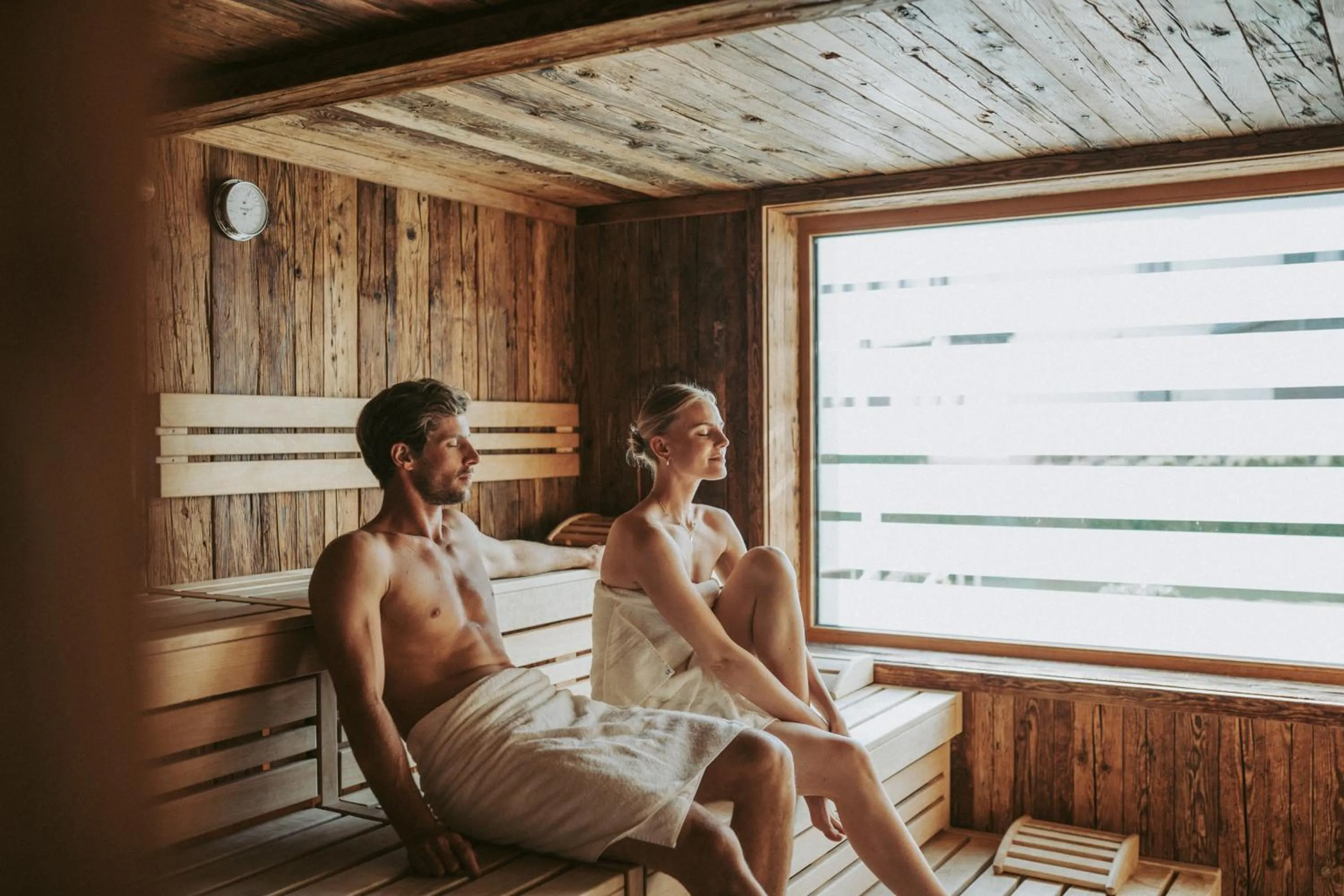 Sauna in Mein Hotel Fast