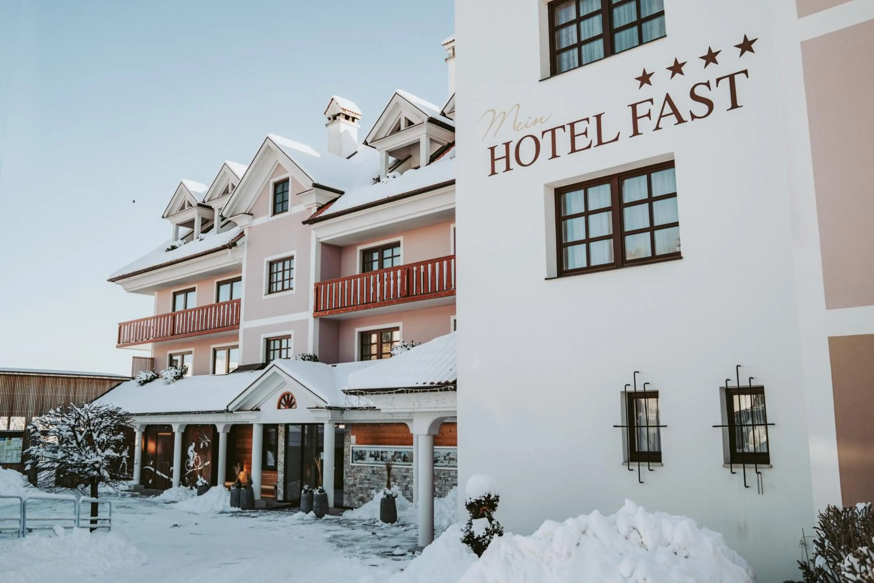 Winter in Mein Hotel Fast