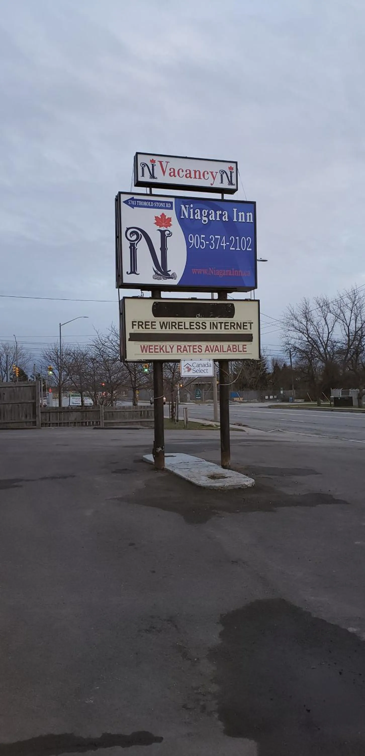 Property logo or sign in Niagara Inn