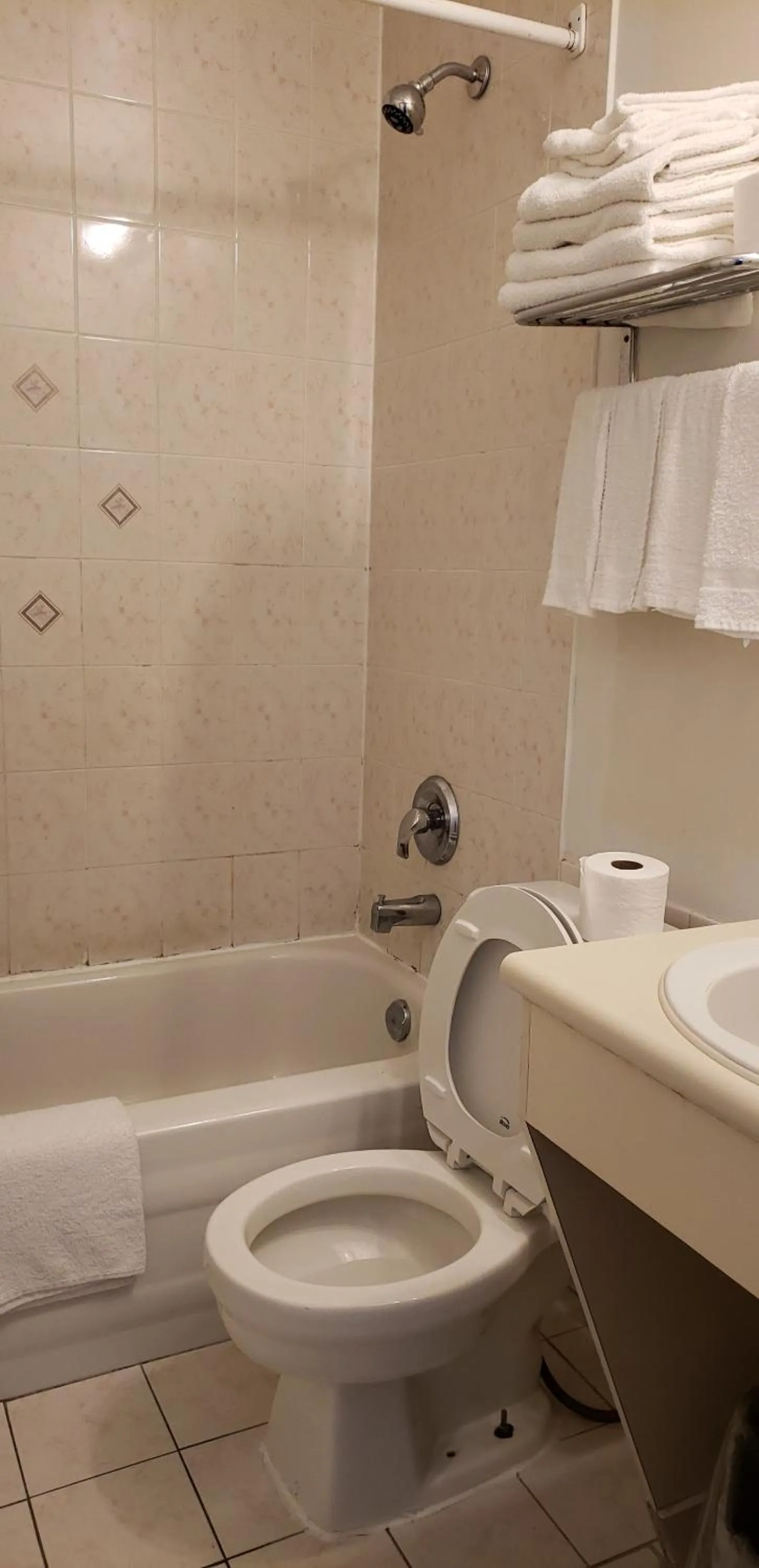 Bathroom in Niagara Inn