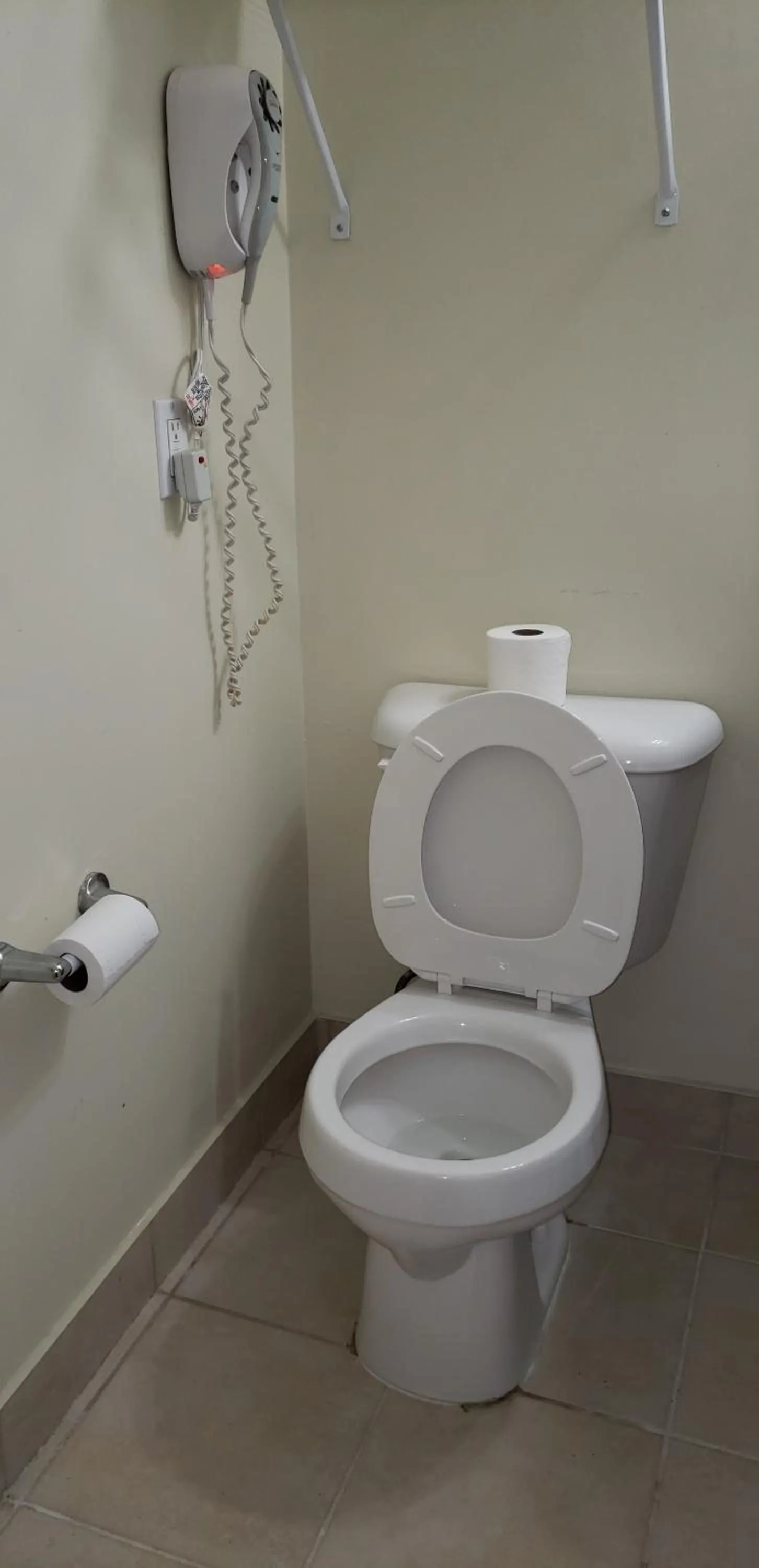 Toilet in Niagara Inn