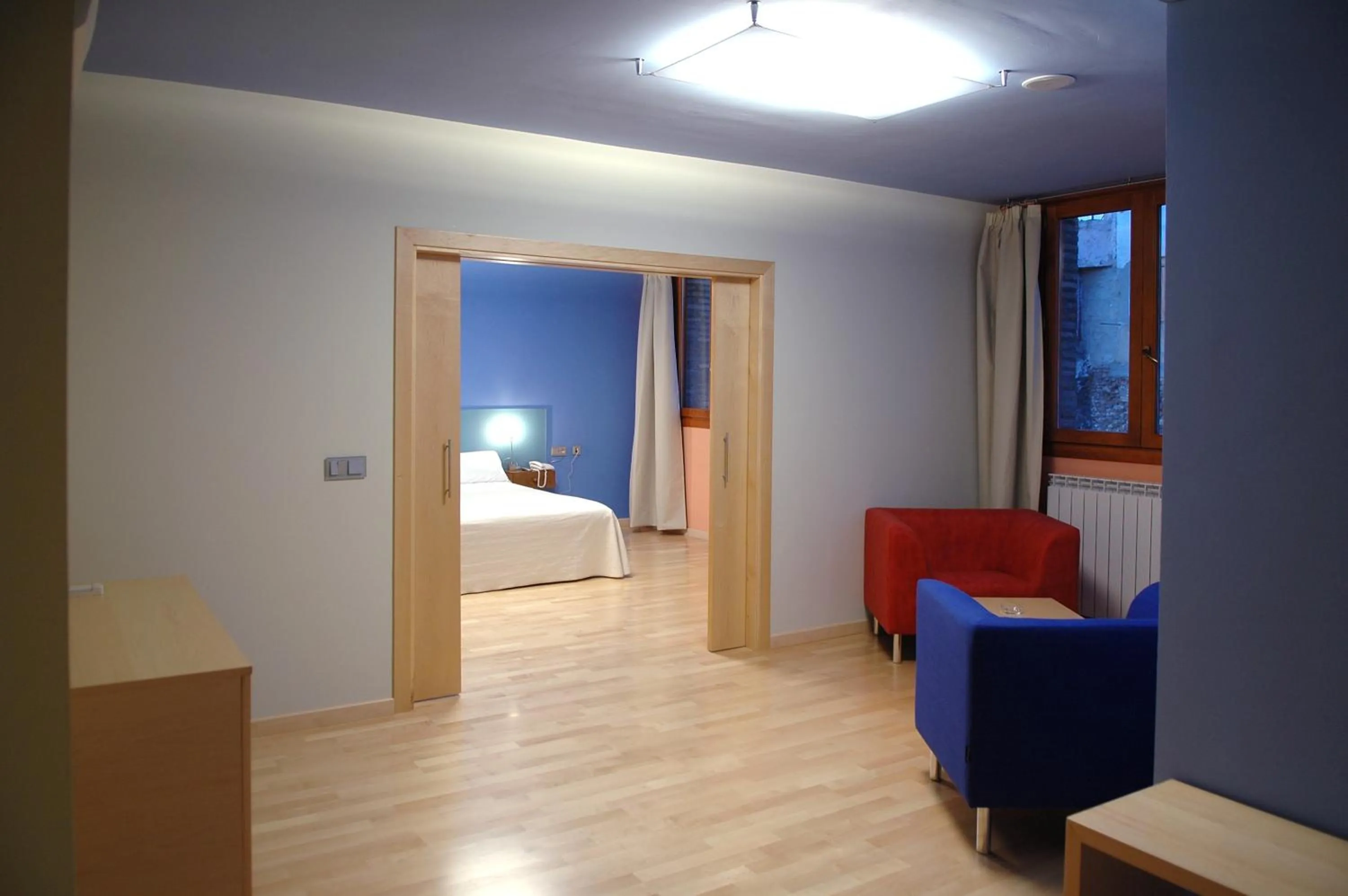 Seating area, Bed in La Merced de la Concordia