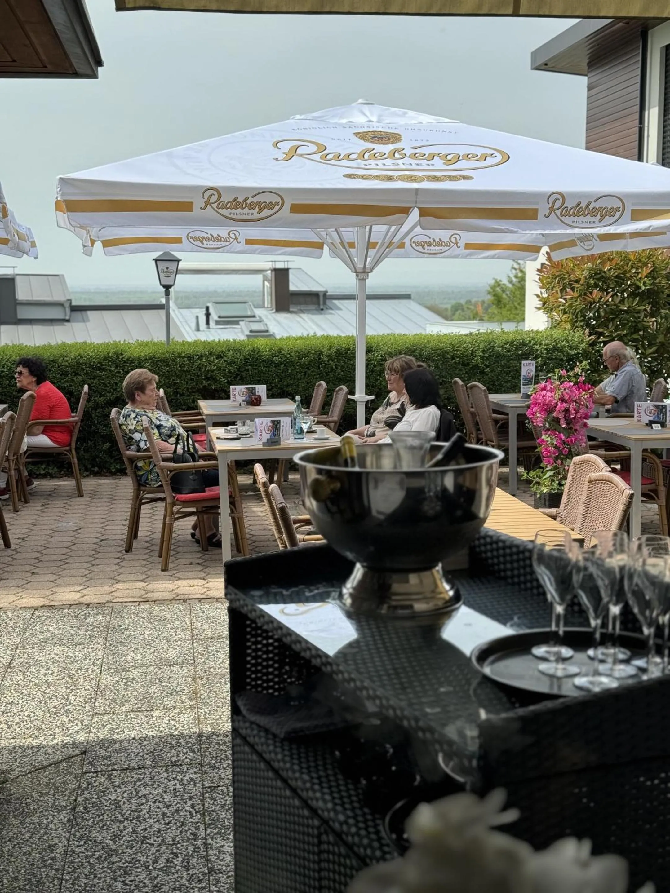 Dining area in Das Haus am See